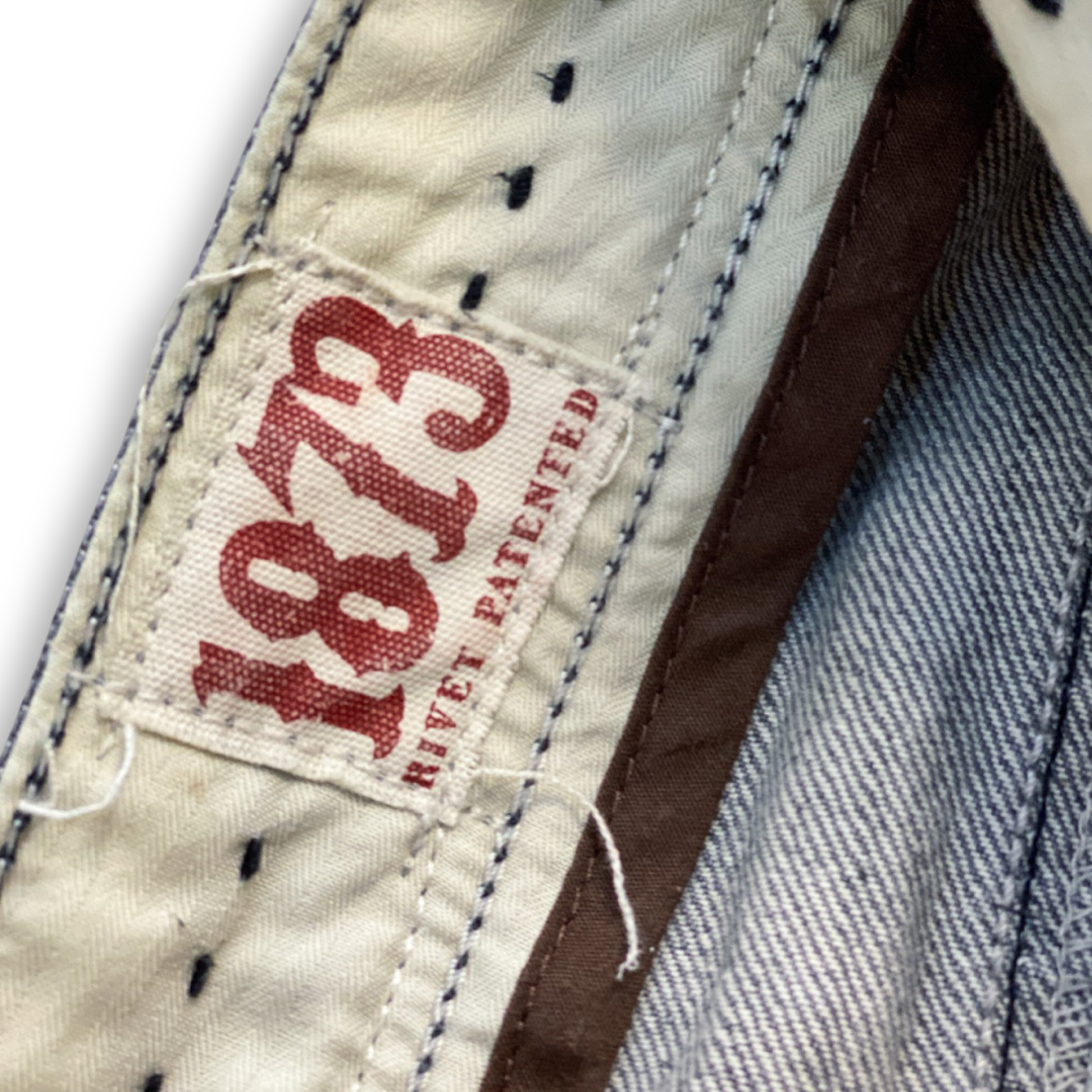 SUPER RARE LADIES LEVIS COPPER JEANS // Button fly, special stitch and copper hardware details. Size 27 waist 32 length.