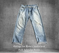 Vintage Lee Riders Sanforized Selvedge Denim