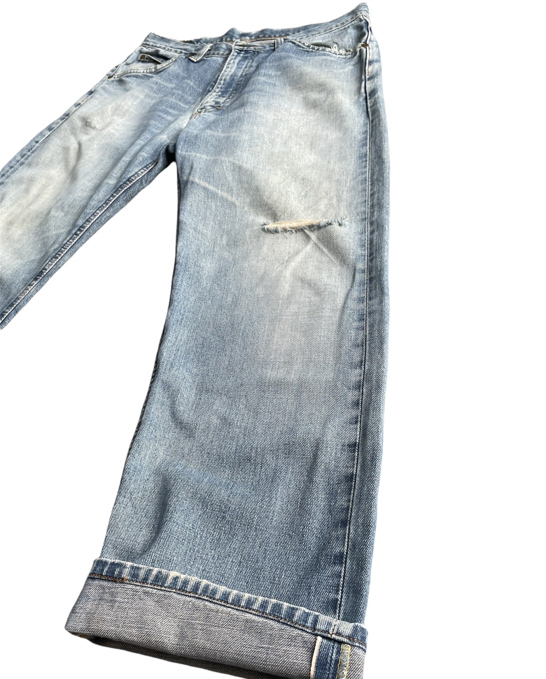 Vintage Lee Riders Sanforized Selvedge Denim