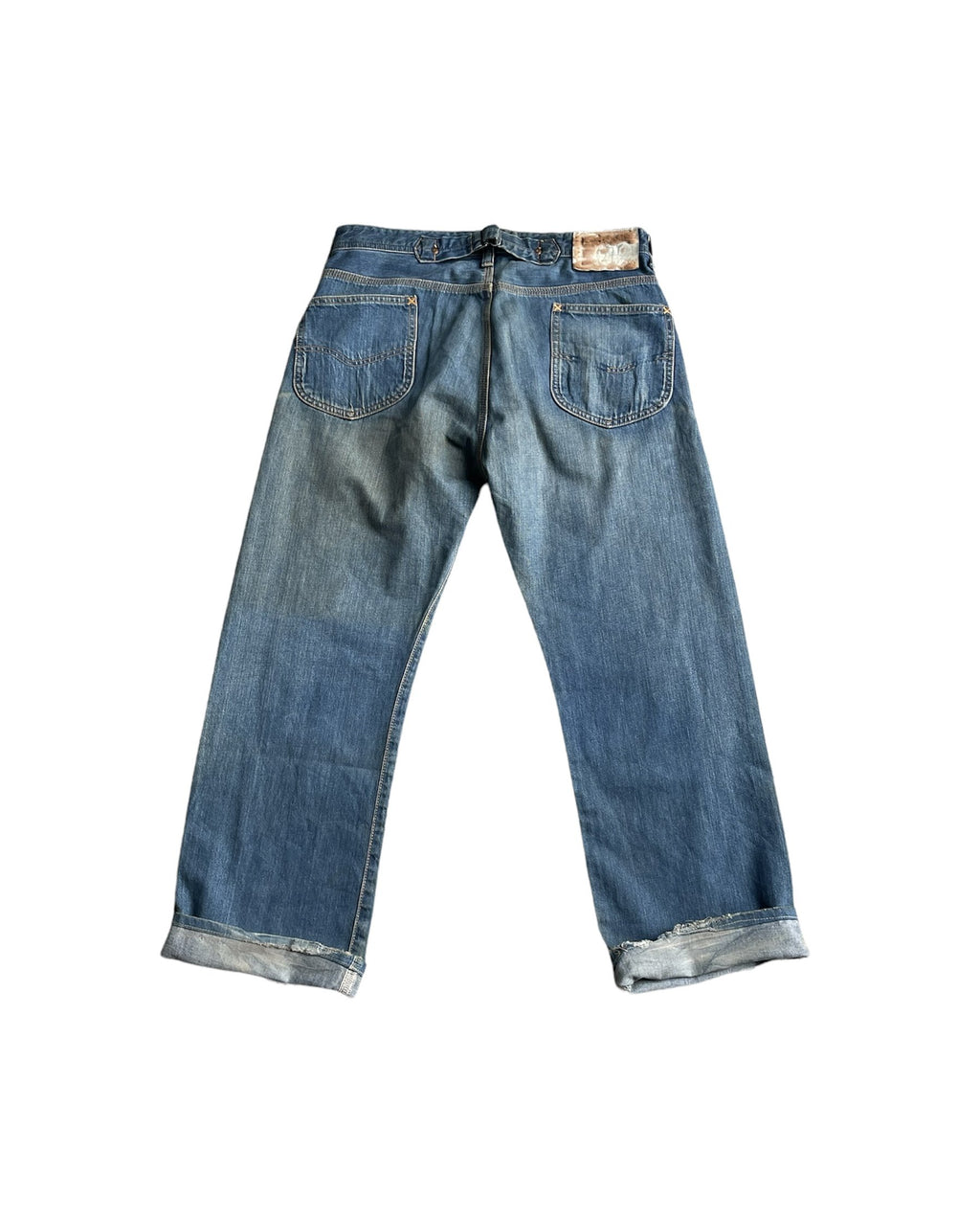 Vintage Lee Cowboy Lot 101 Aging Selvedge Denim