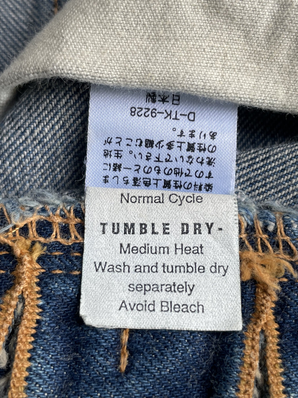 Vintage Lee Cowboy Lot 101 Aging Selvedge Denim
