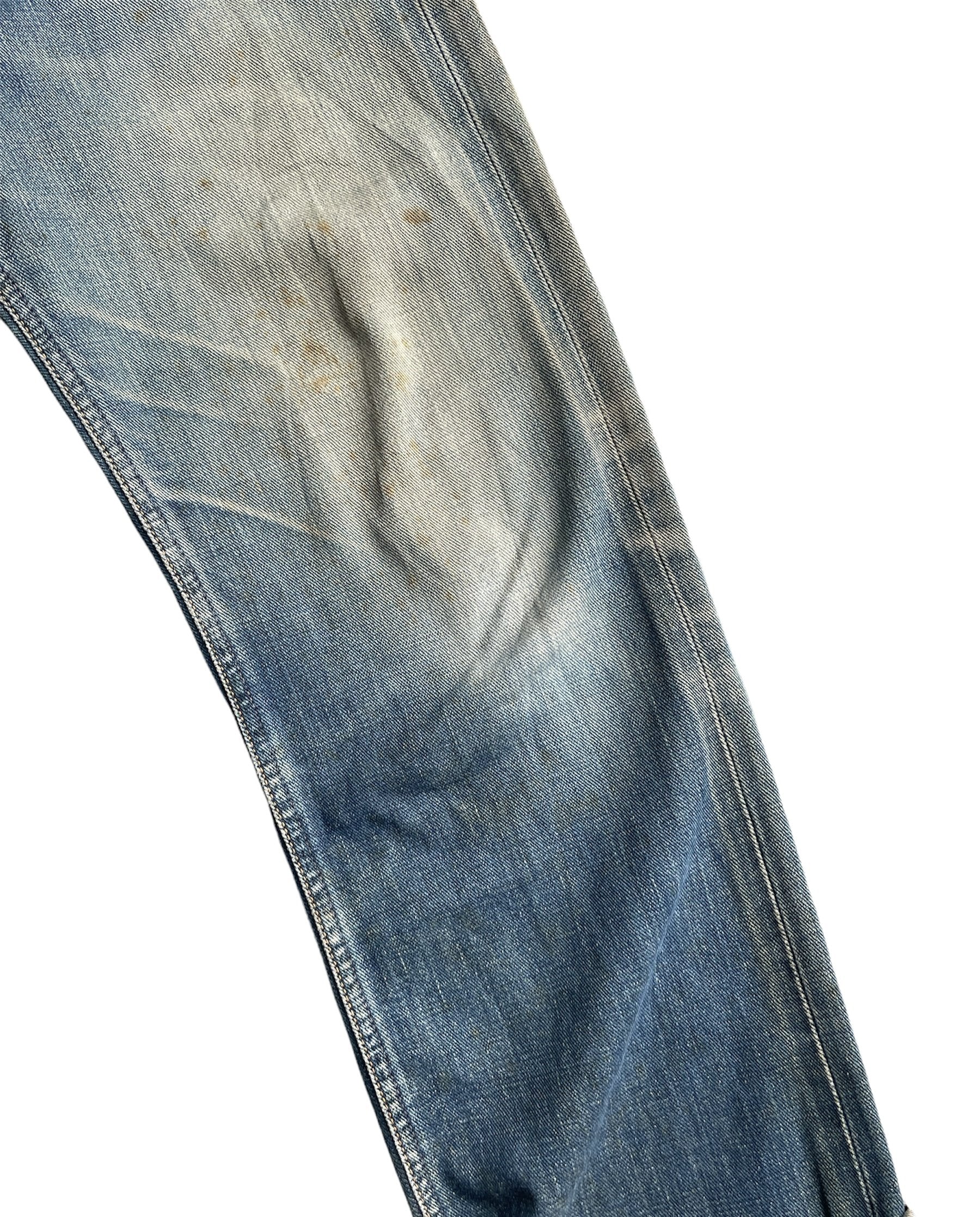 Vintage Lee Riders 101 Selvedge Rework Denim