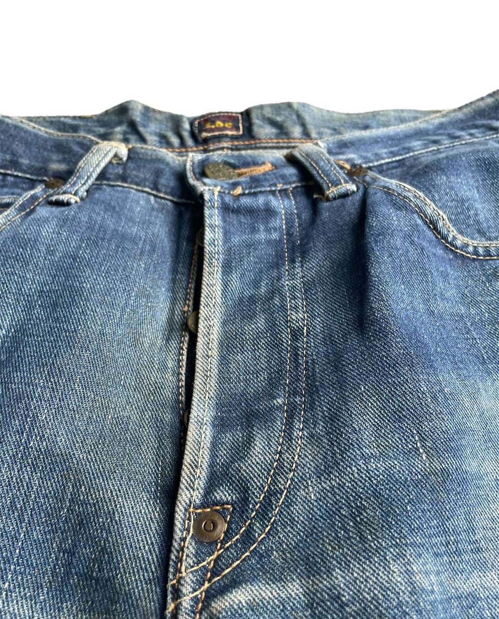 Vintage Lee Riders 101 Selvedge Rework Denim
