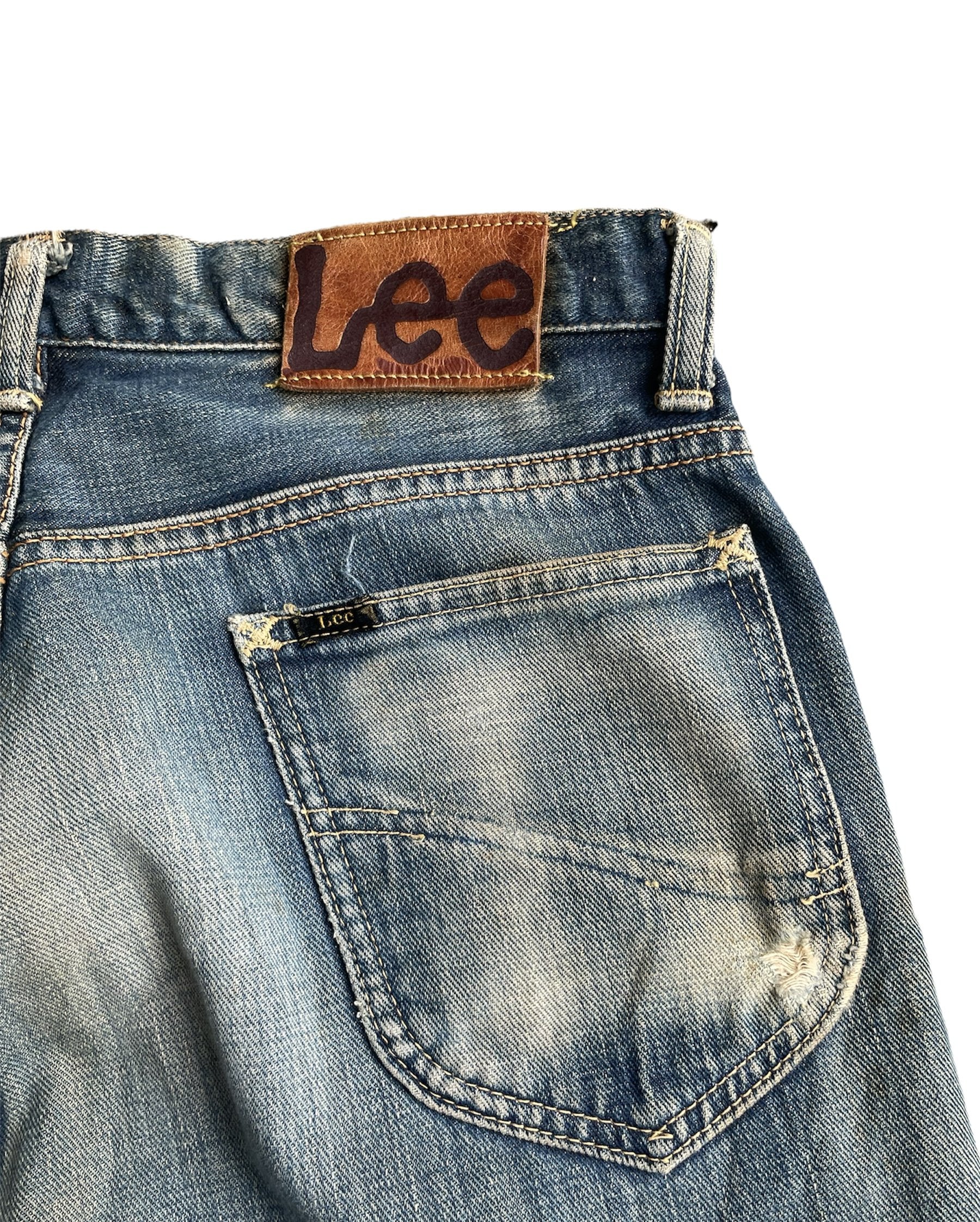 Vintage Lee Riders 101 Selvedge Rework Denim