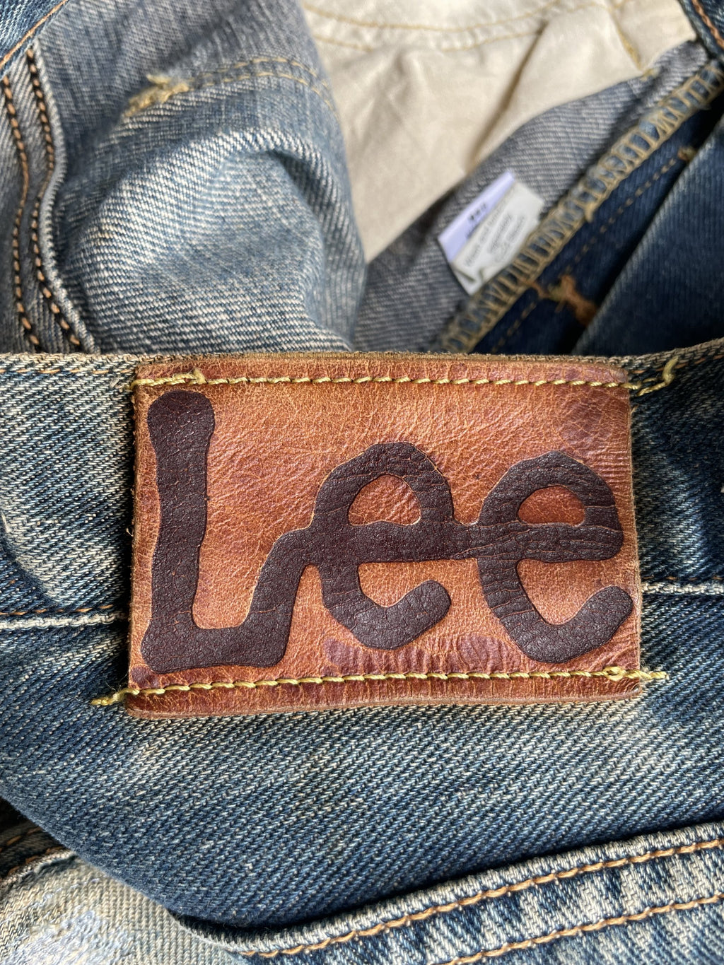 Vintage Lee Riders 101 Selvedge Rework Denim