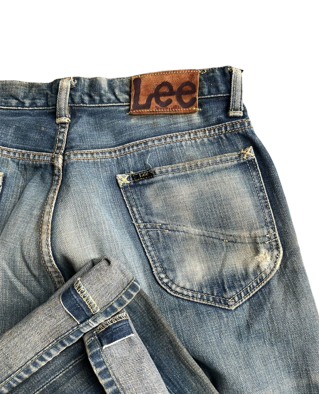 Vintage Lee Riders 101 Selvedge Rework Denim