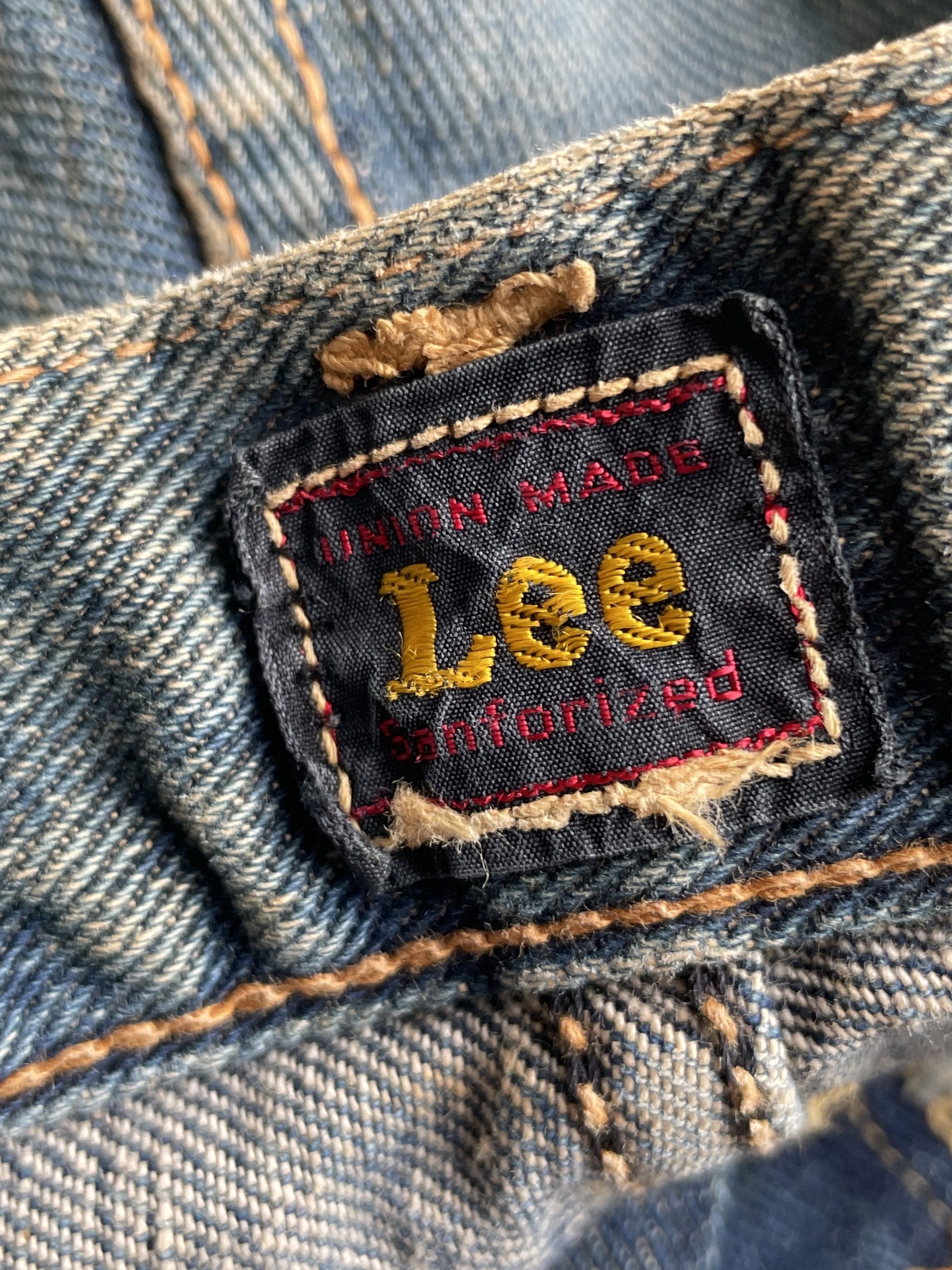 Vintage Lee Riders 101 Selvedge Rework Denim