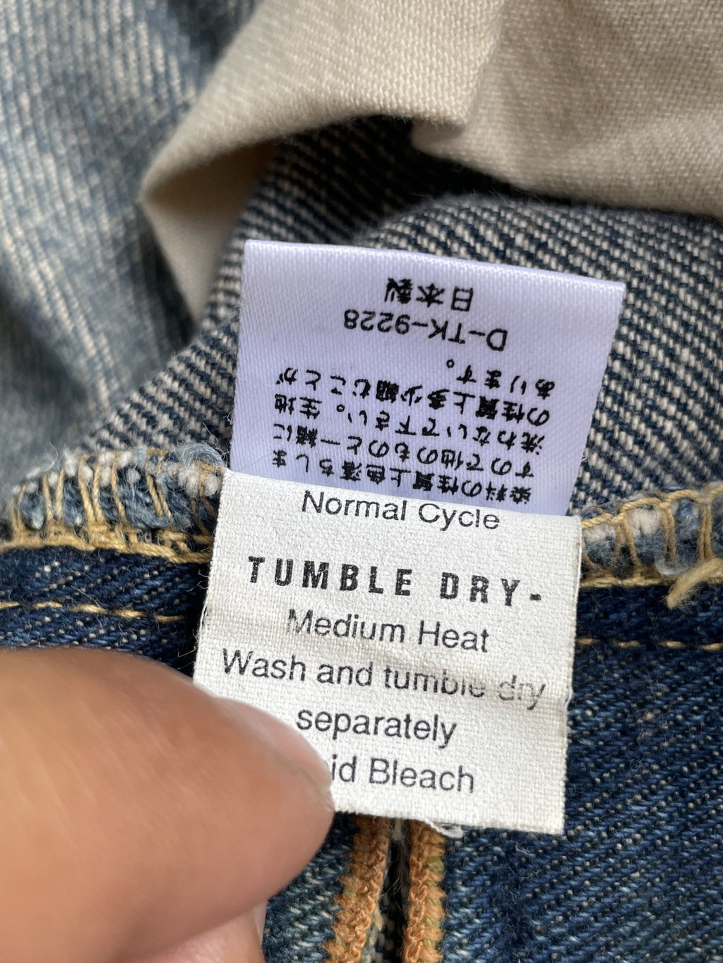Vintage Lee Riders 101 Selvedge Rework Denim