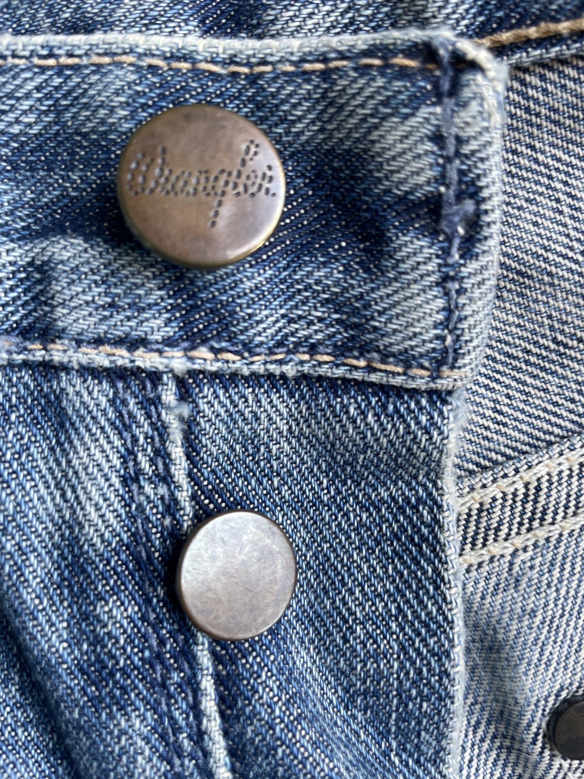 Vintage Wrangler Blue Bell Selvedge Denim