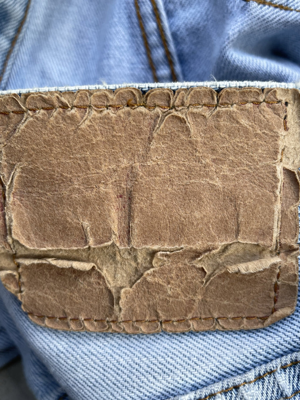 Vintage 1980 Levi’s 501 e Redline Selvedge Denim