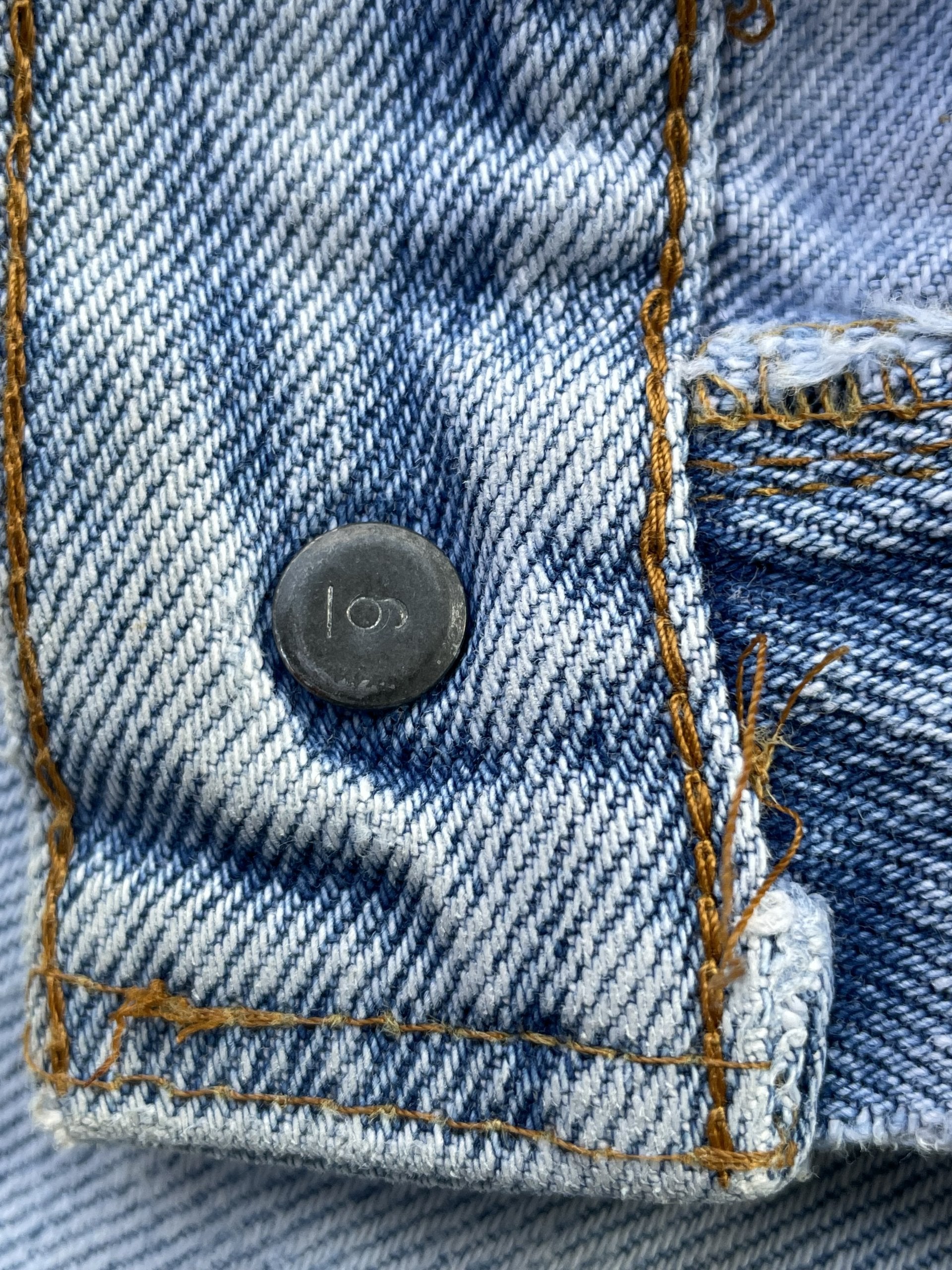 Vintage 1980 Levi’s 501 e Redline Selvedge Denim