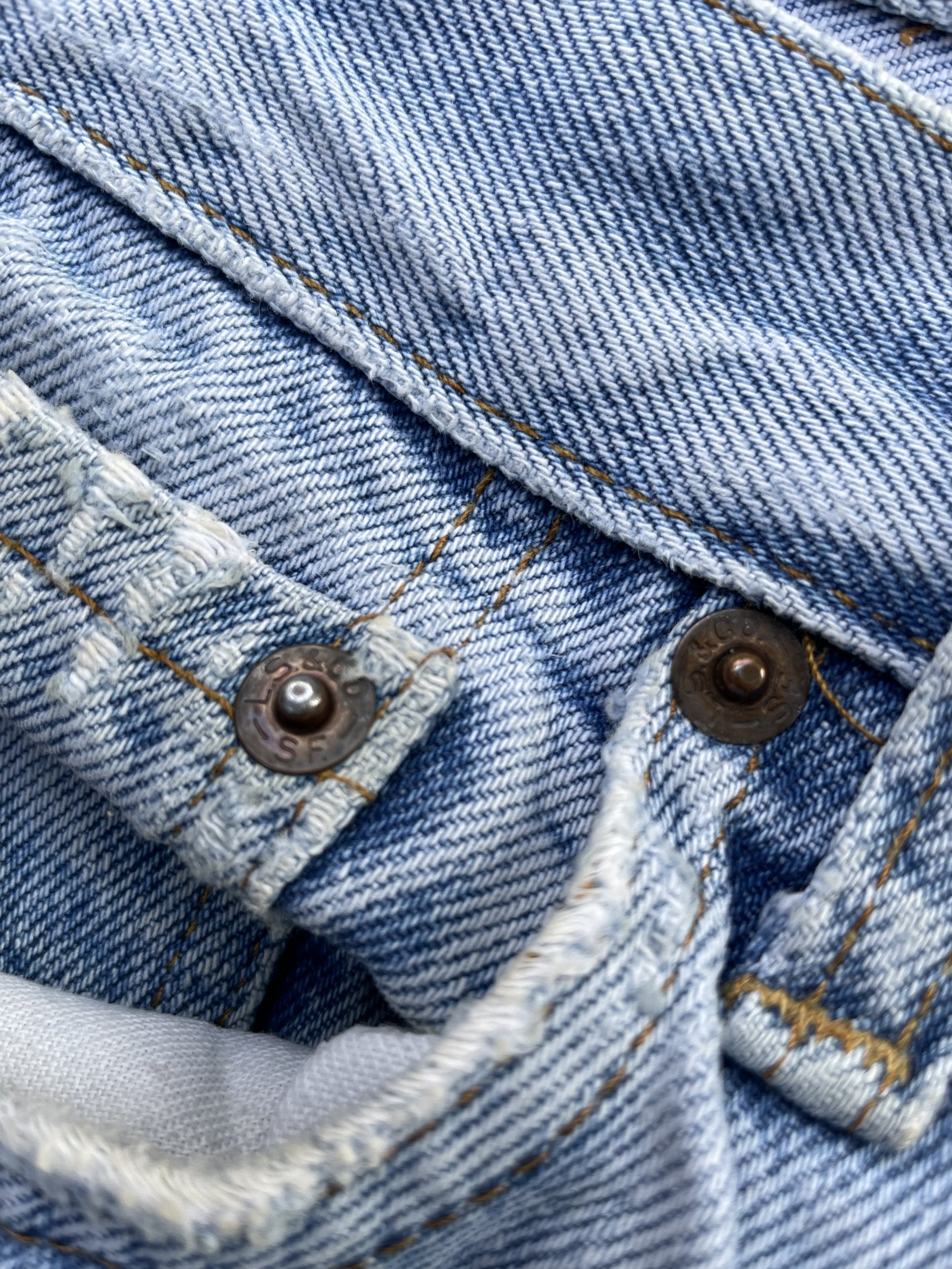 Vintage 1980 Levi’s 501 e Redline Selvedge Denim