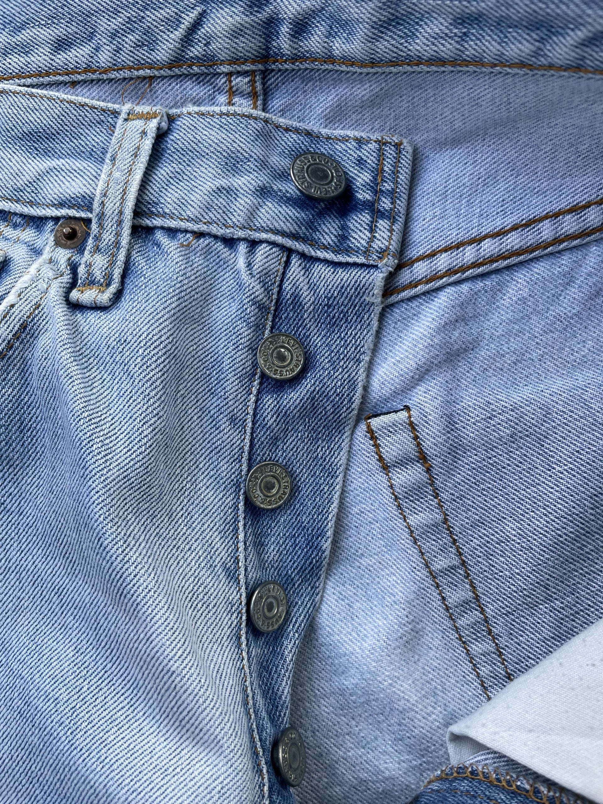 Vintage 1980 Levi’s 501 e Redline Selvedge Denim