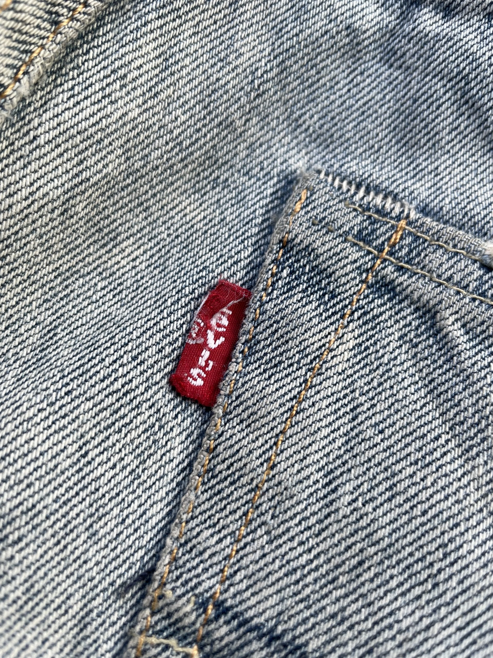 Levis 501 e Mexico Aging Distressed Rework