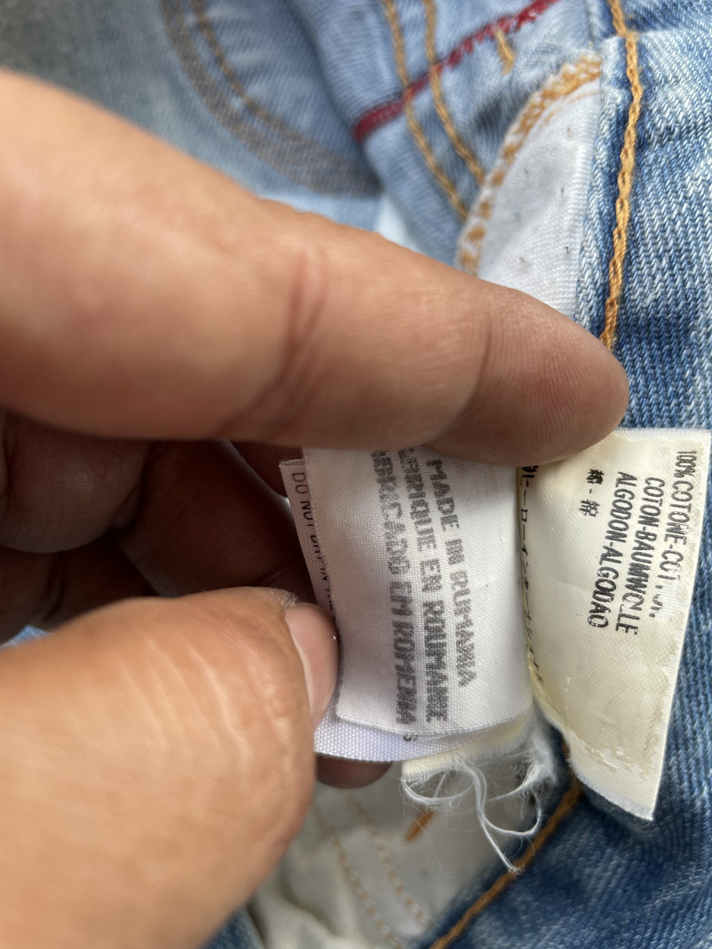 Vintage Replay Angels Custom Denim