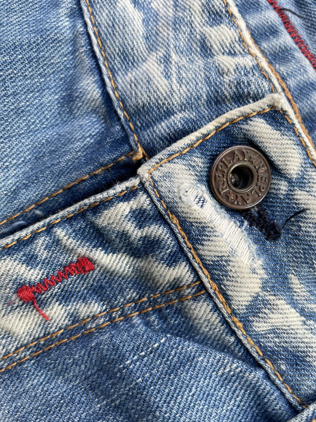 Vintage Replay Angels Custom Denim