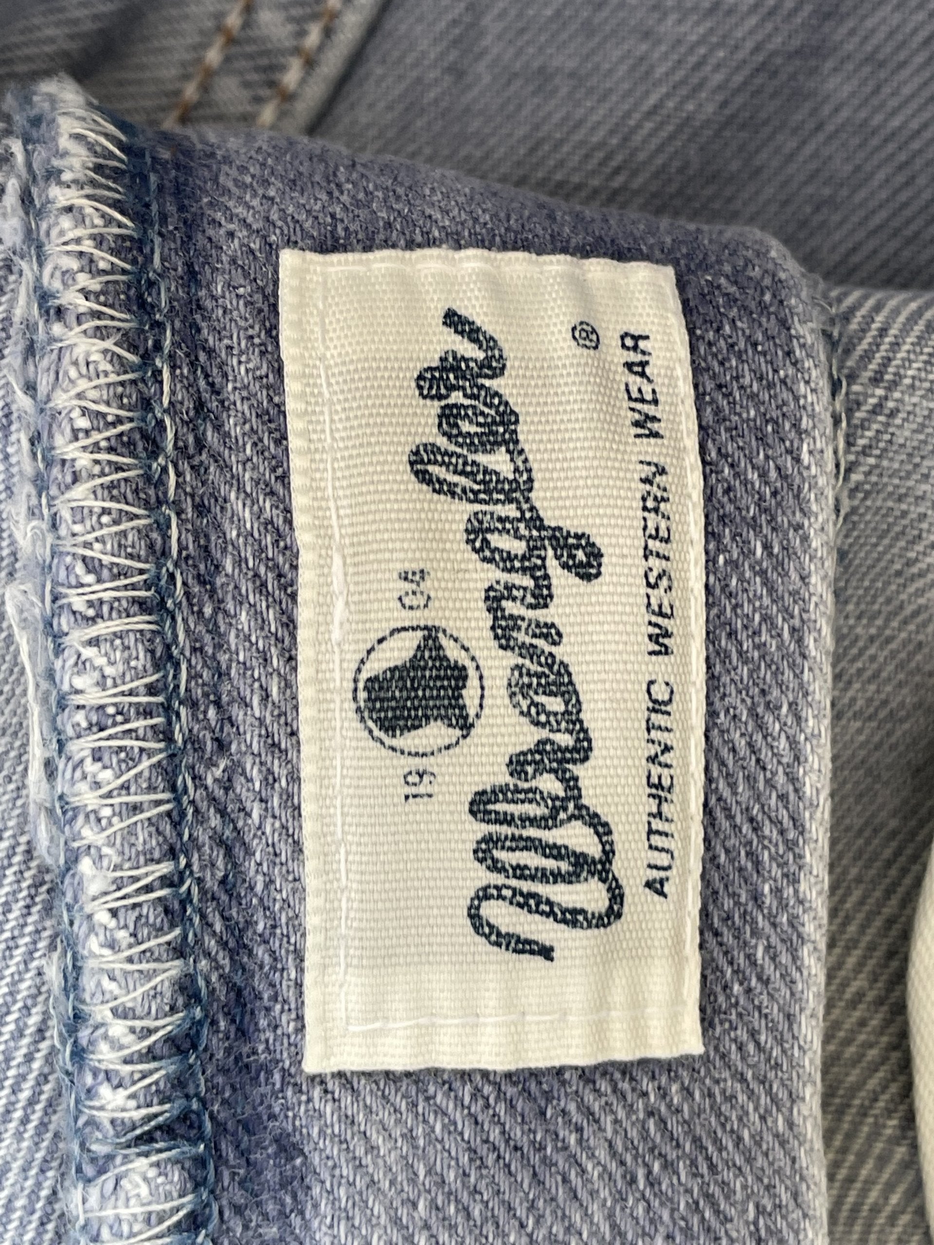 Vintage Wrangler Blue Bell Denim