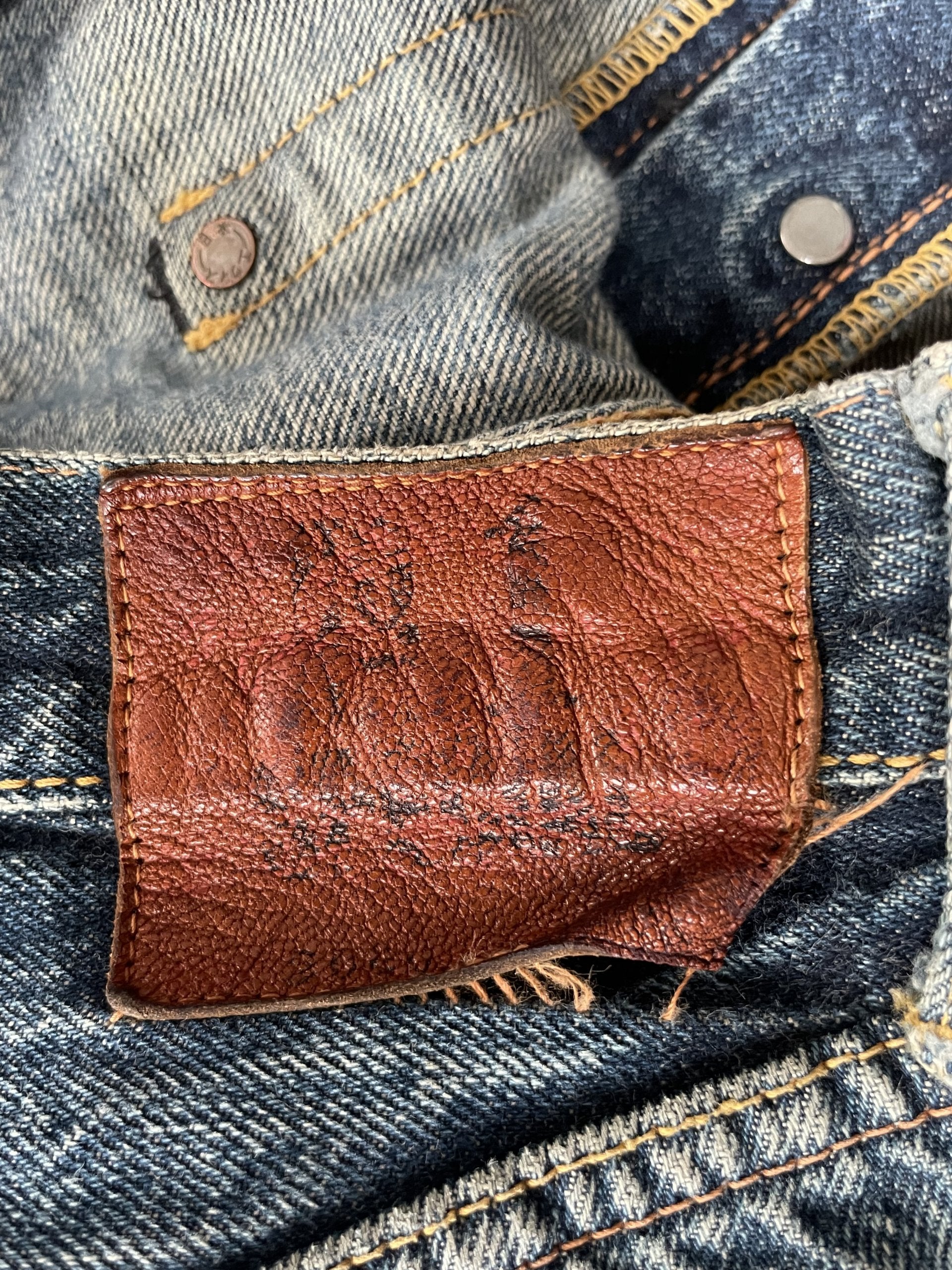 Vintage Evisu No 1 Selvedge Denim