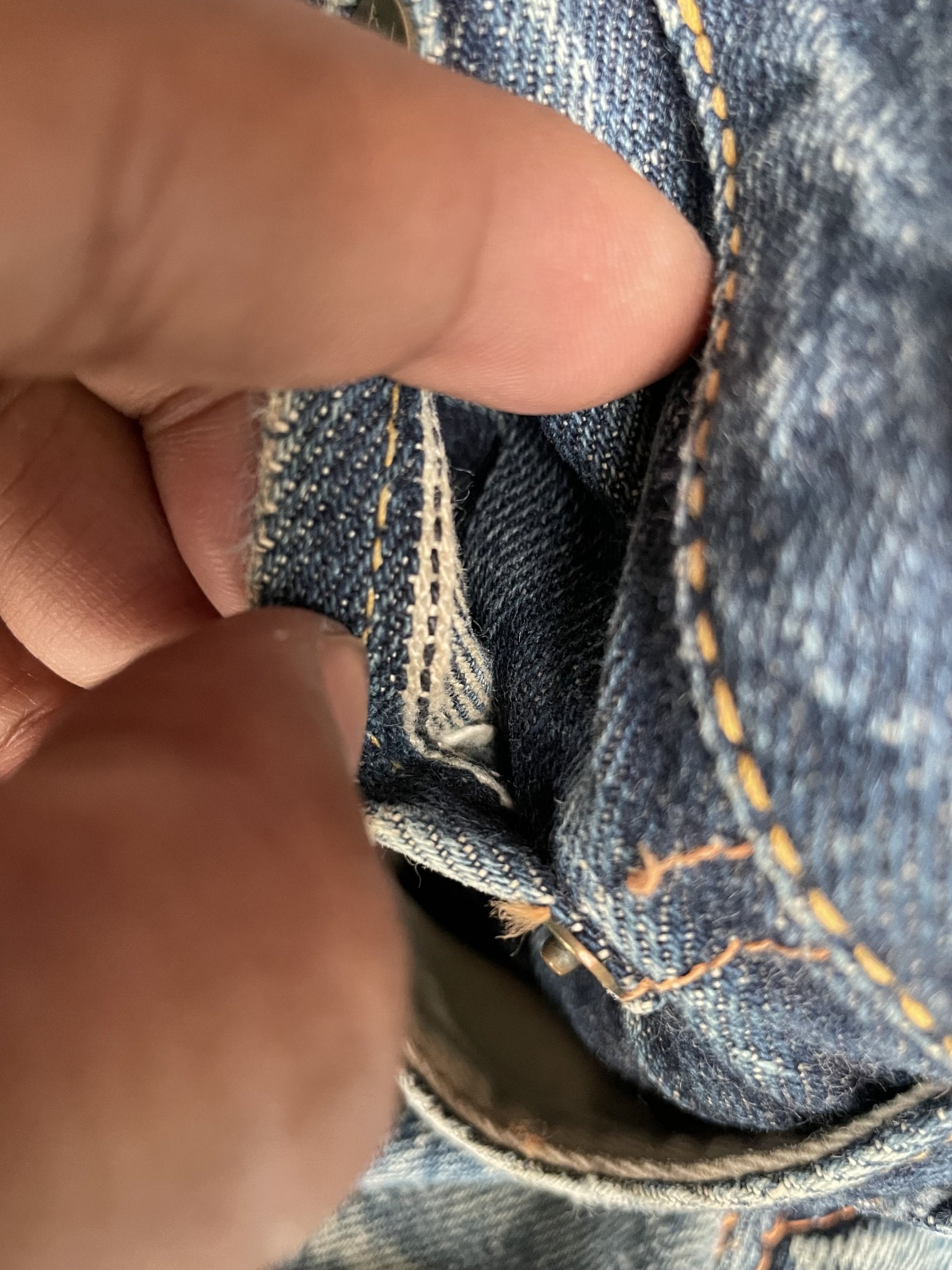 Vintage Evisu No 1 Selvedge Denim