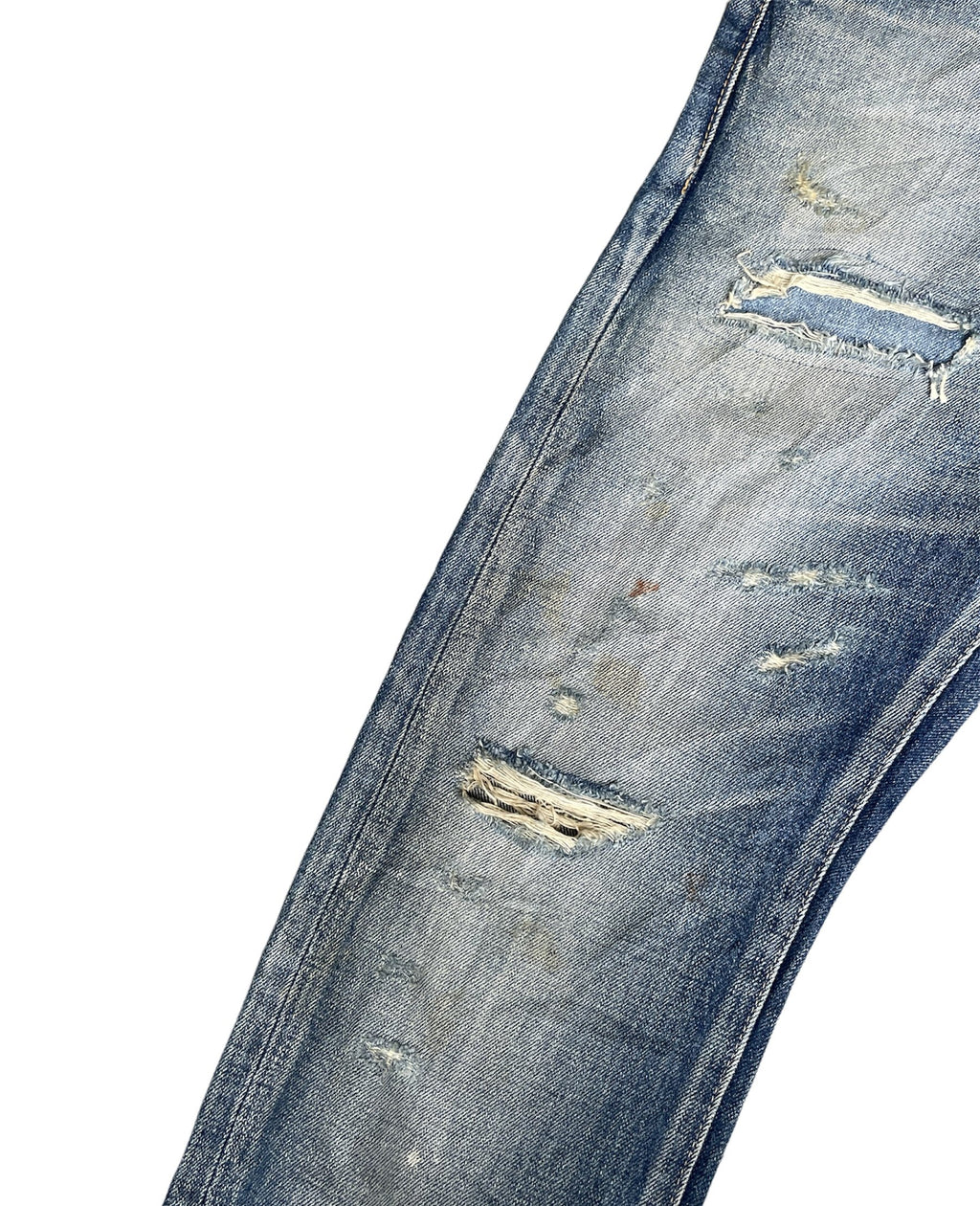 Glamb Japan Selvedge Aging Distressed Rework Denim