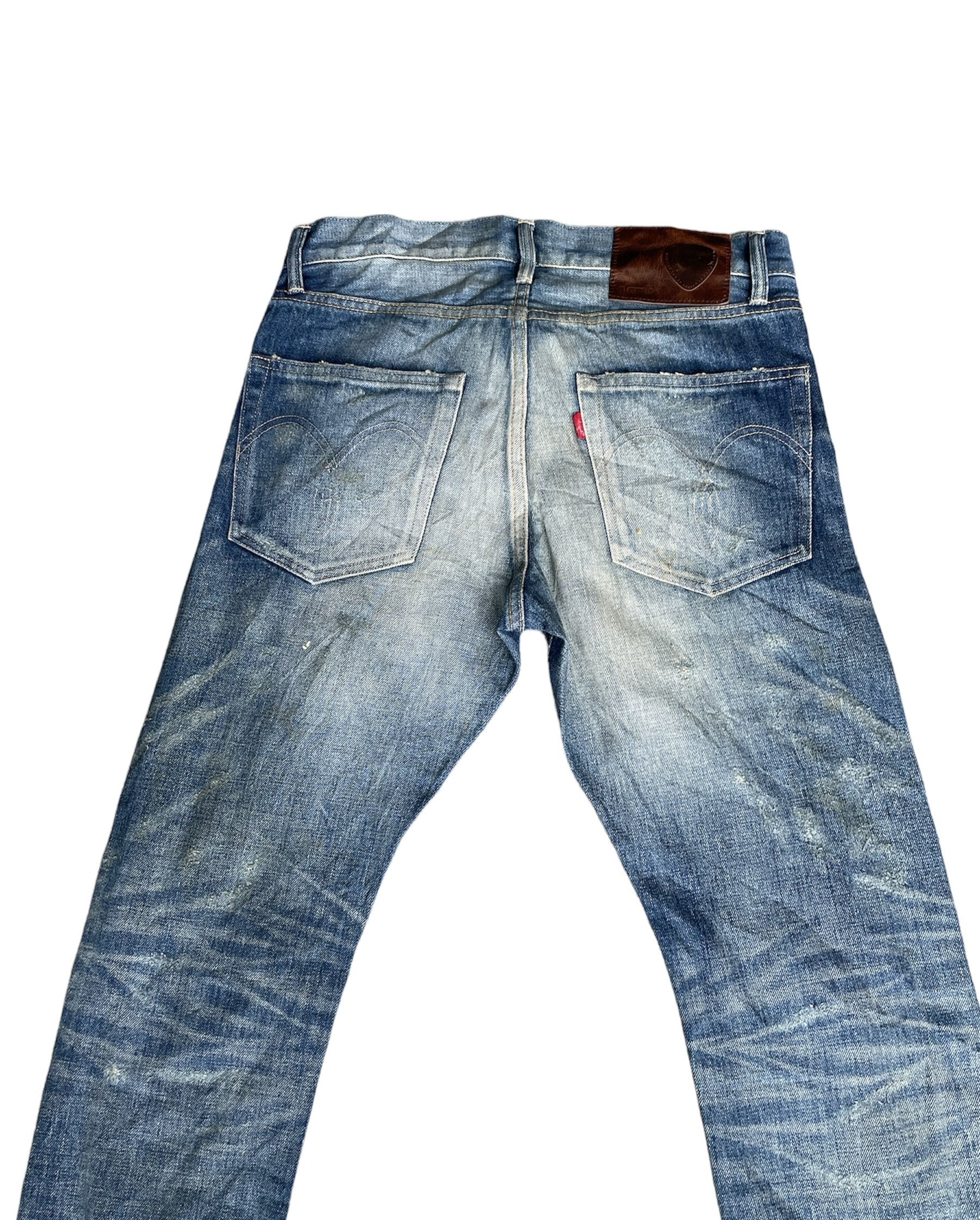 Glamb Japan Selvedge Aging Distressed Rework Denim