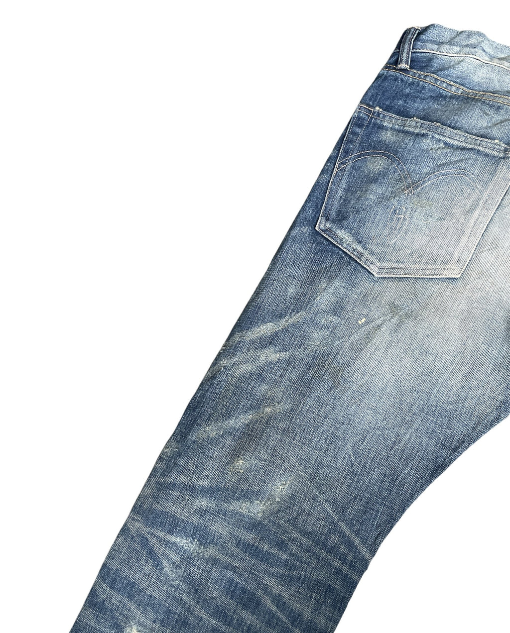 Glamb Japan Selvedge Aging Distressed Rework Denim
