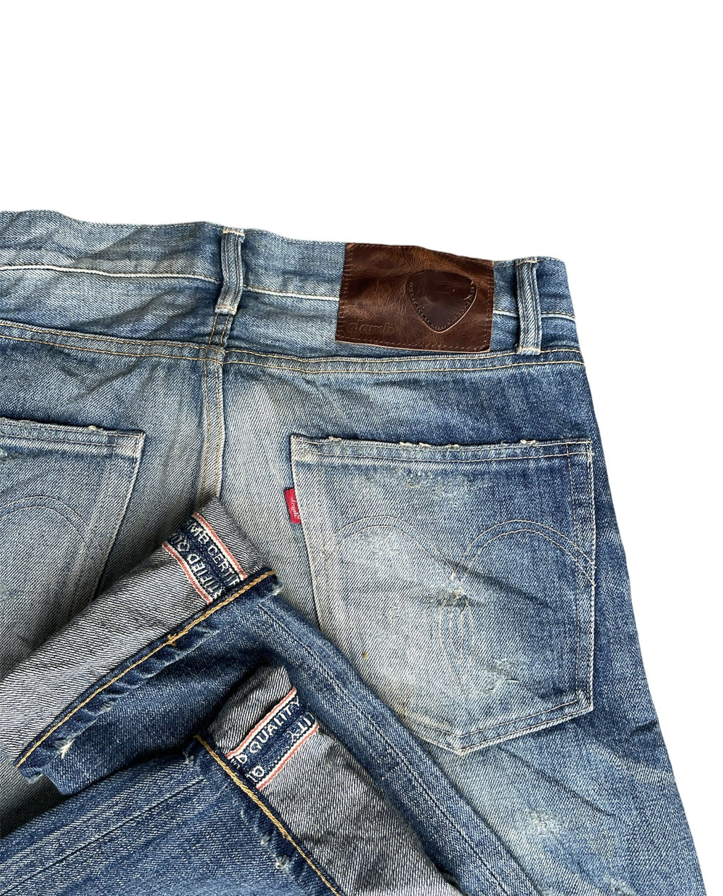 Glamb Japan Selvedge Aging Distressed Rework Denim