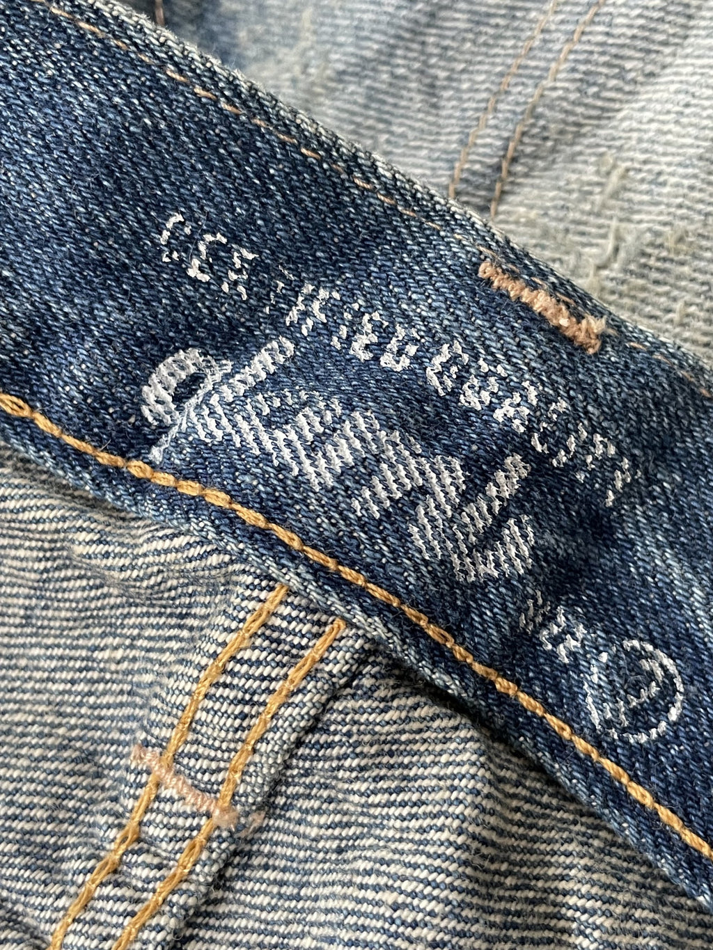 Glamb Japan Selvedge Aging Distressed Rework Denim