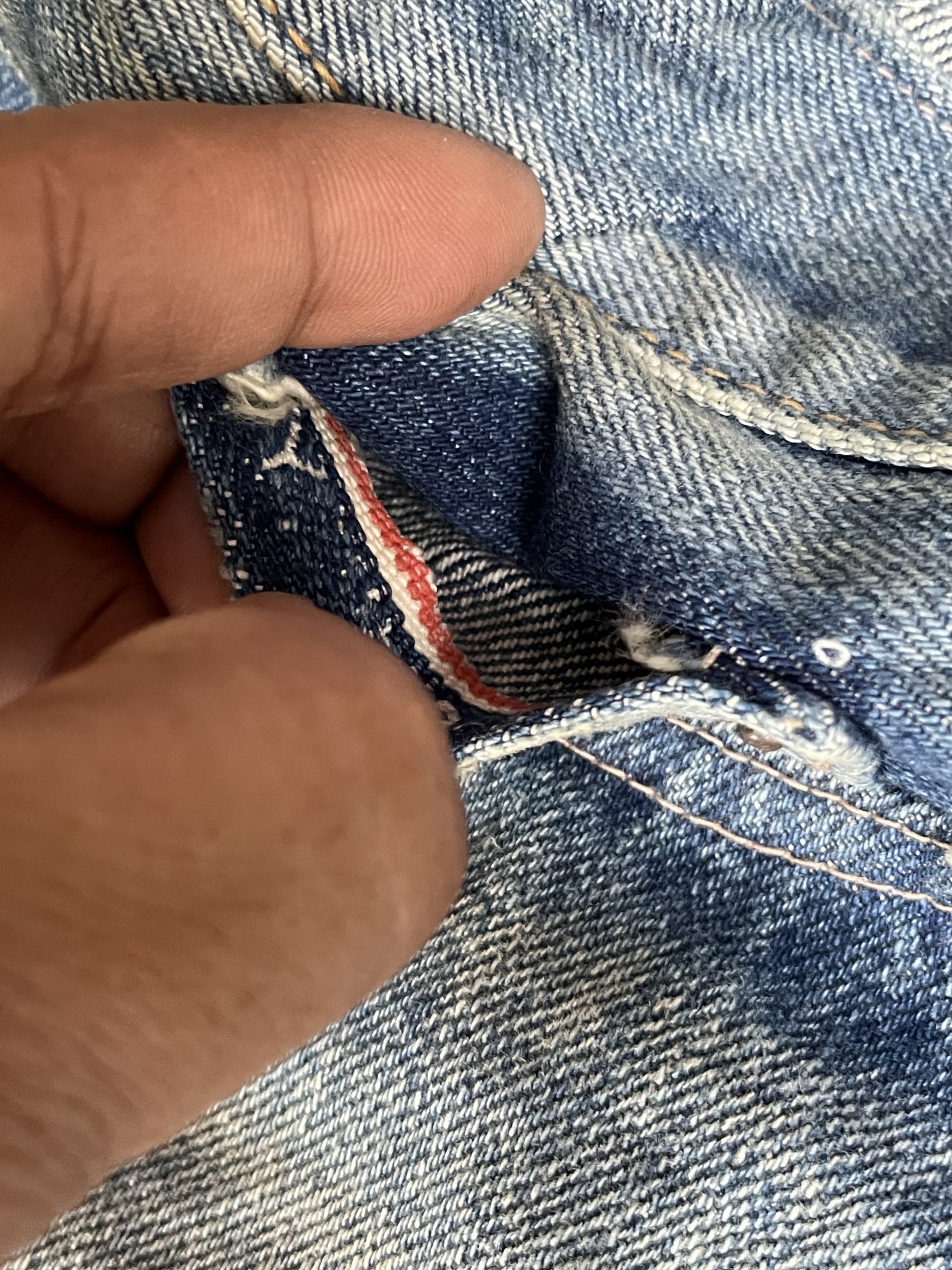 Glamb Japan Selvedge Aging Distressed Rework Denim