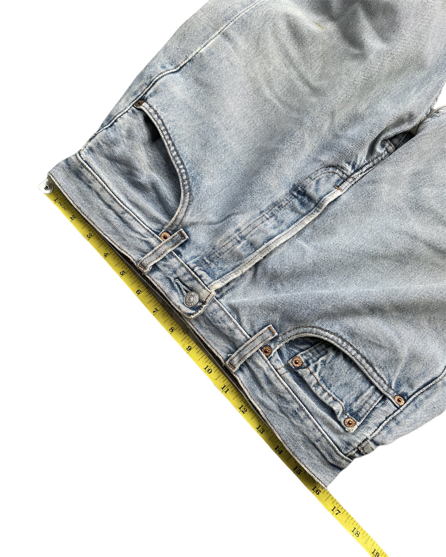 Vintage Levis 501 e 2000 Aging Distressed