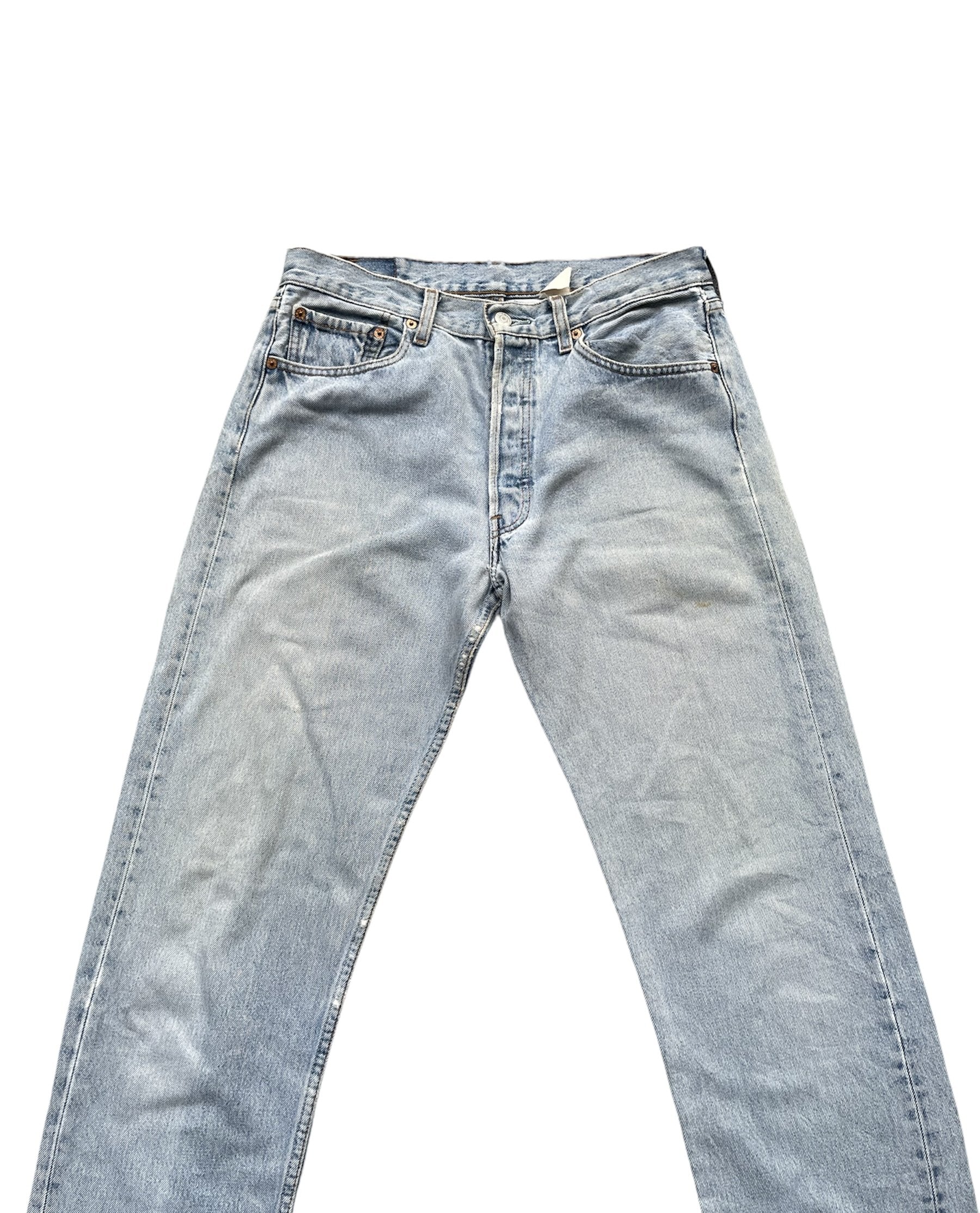 Vintage Levis 501 e 2000 Aging Distressed