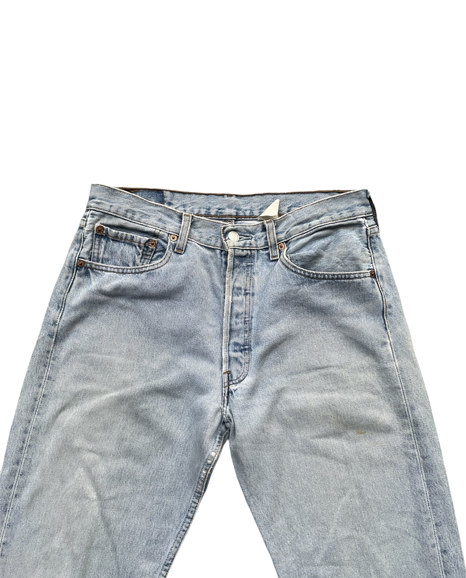 Vintage Levis 501 e 2000 Aging Distressed