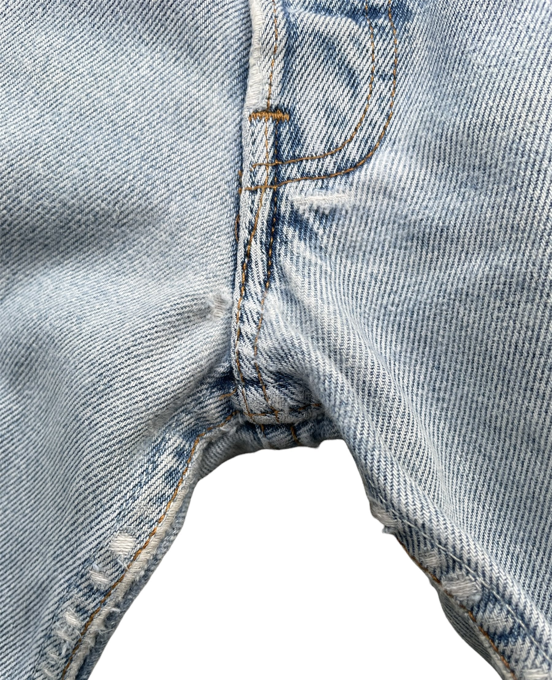 Vintage Levis 501 e 2000 Aging Distressed