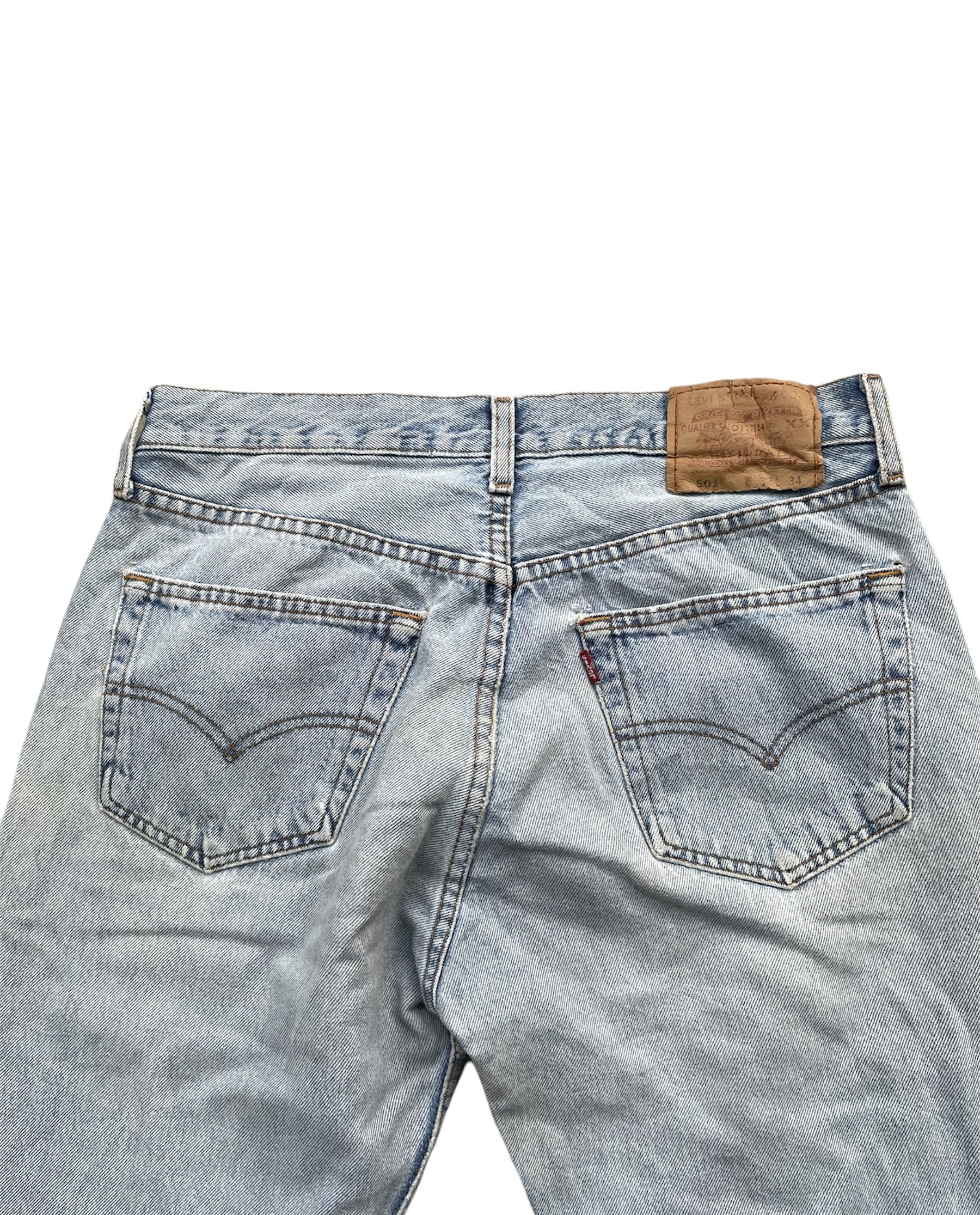 Vintage Levis 501 e 2000 Aging Distressed