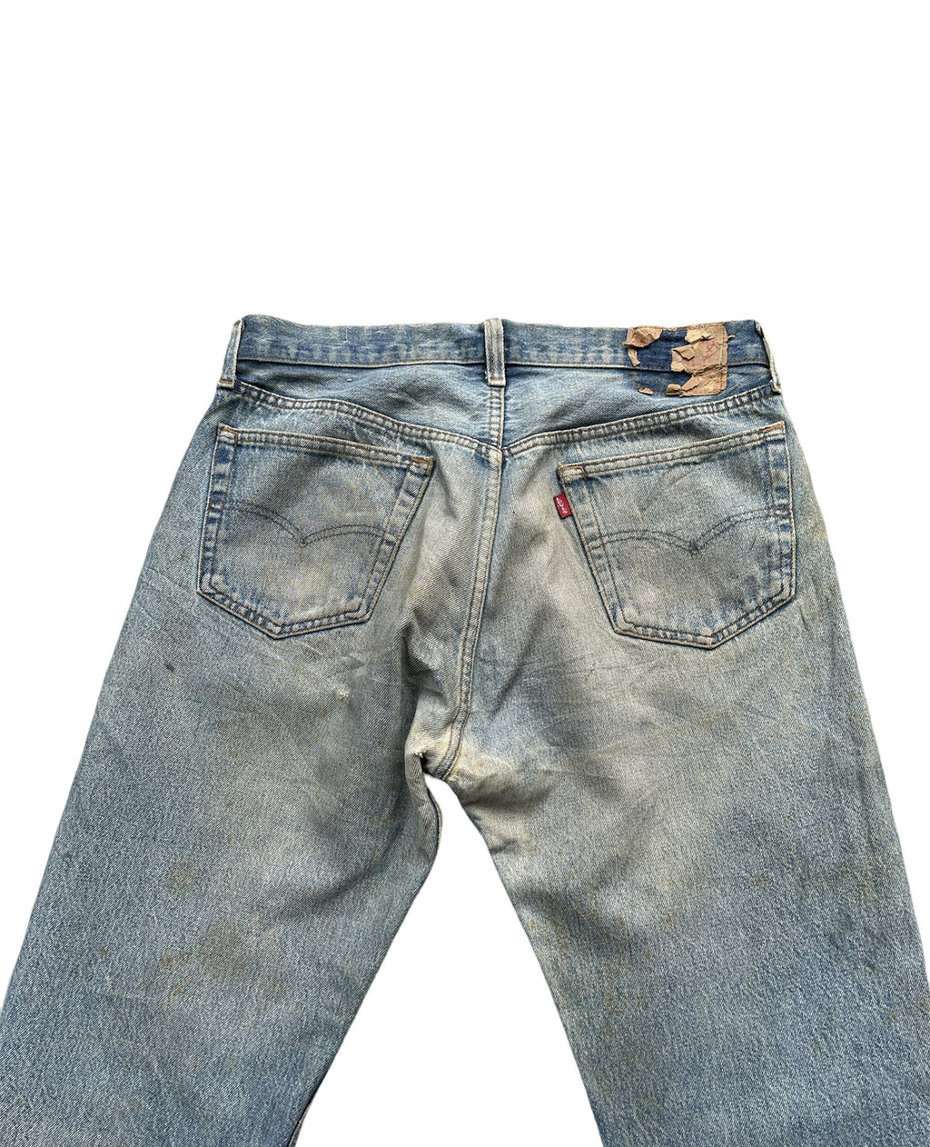 Vintage 80’s Levis 501 e Usa Aging Distressed Rework