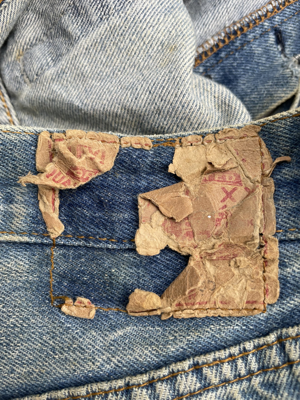 Vintage 80’s Levis 501 e Usa Aging Distressed Rework