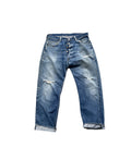 Vintage 1970-73 Levis 501 E Redline Aging Distressed