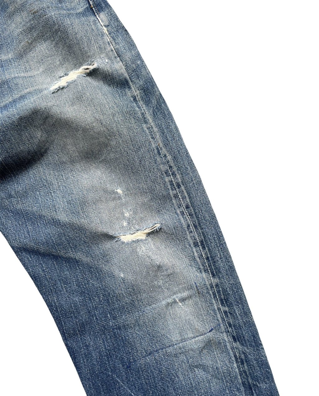 Vintage 1970-73 Levis 501 E Redline Aging Distressed