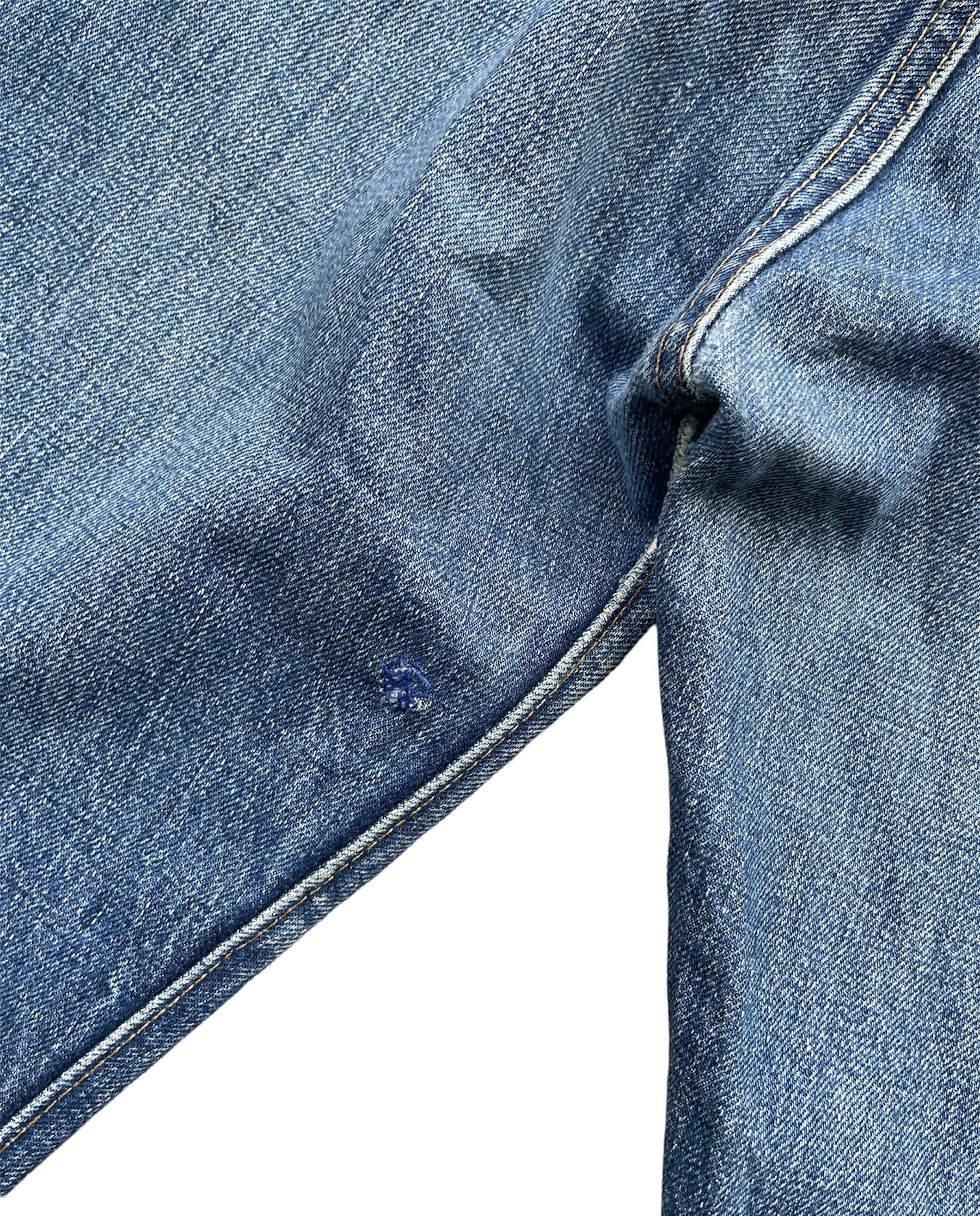 Vintage 1970-73 Levis 501 E Redline Aging Distressed