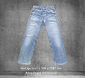 Vintage 1987 Levis 501 e Usa Aging Distresed