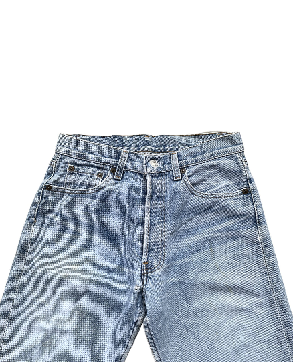 Vintage 1987 Levis 501 e Usa Aging Distresed