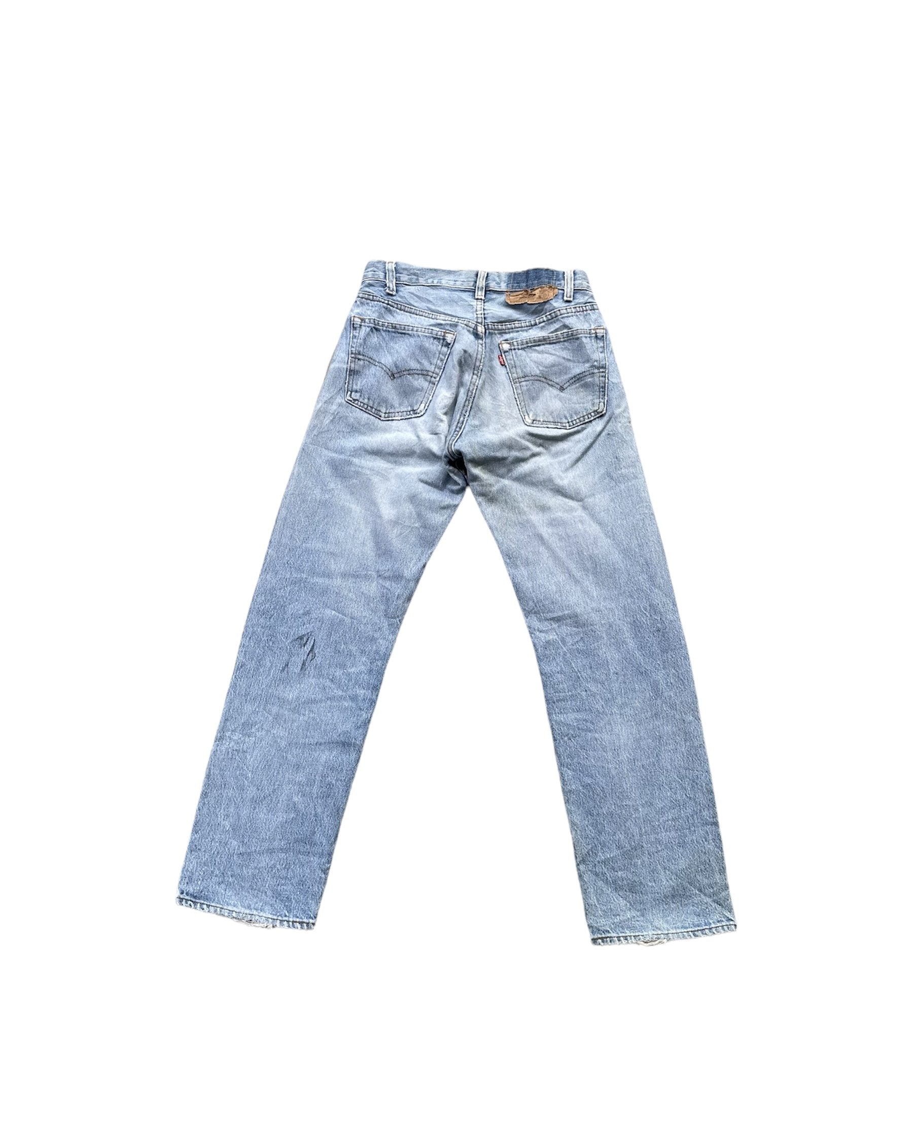 Vintage 1987 Levis 501 e Usa Aging Distresed