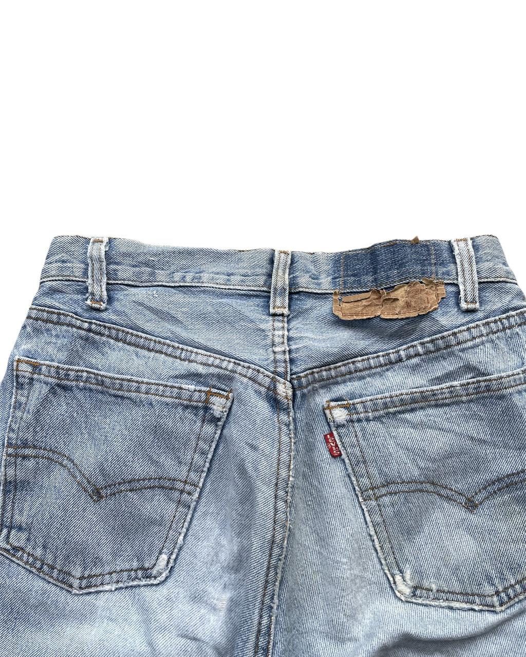 Vintage 1987 Levis 501 e Usa Aging Distresed