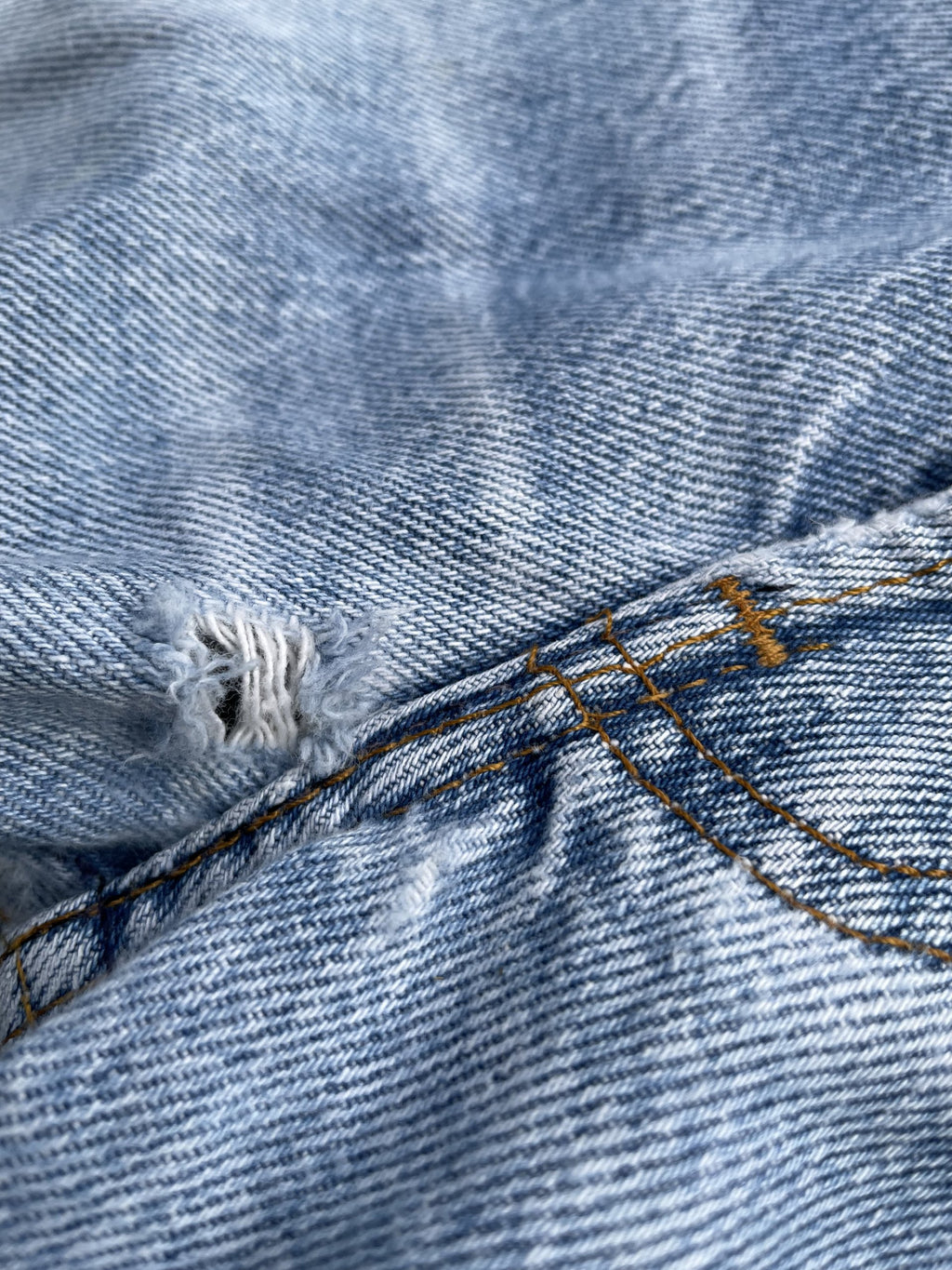 Vintage 1987 Levis 501 e Usa Aging Distresed
