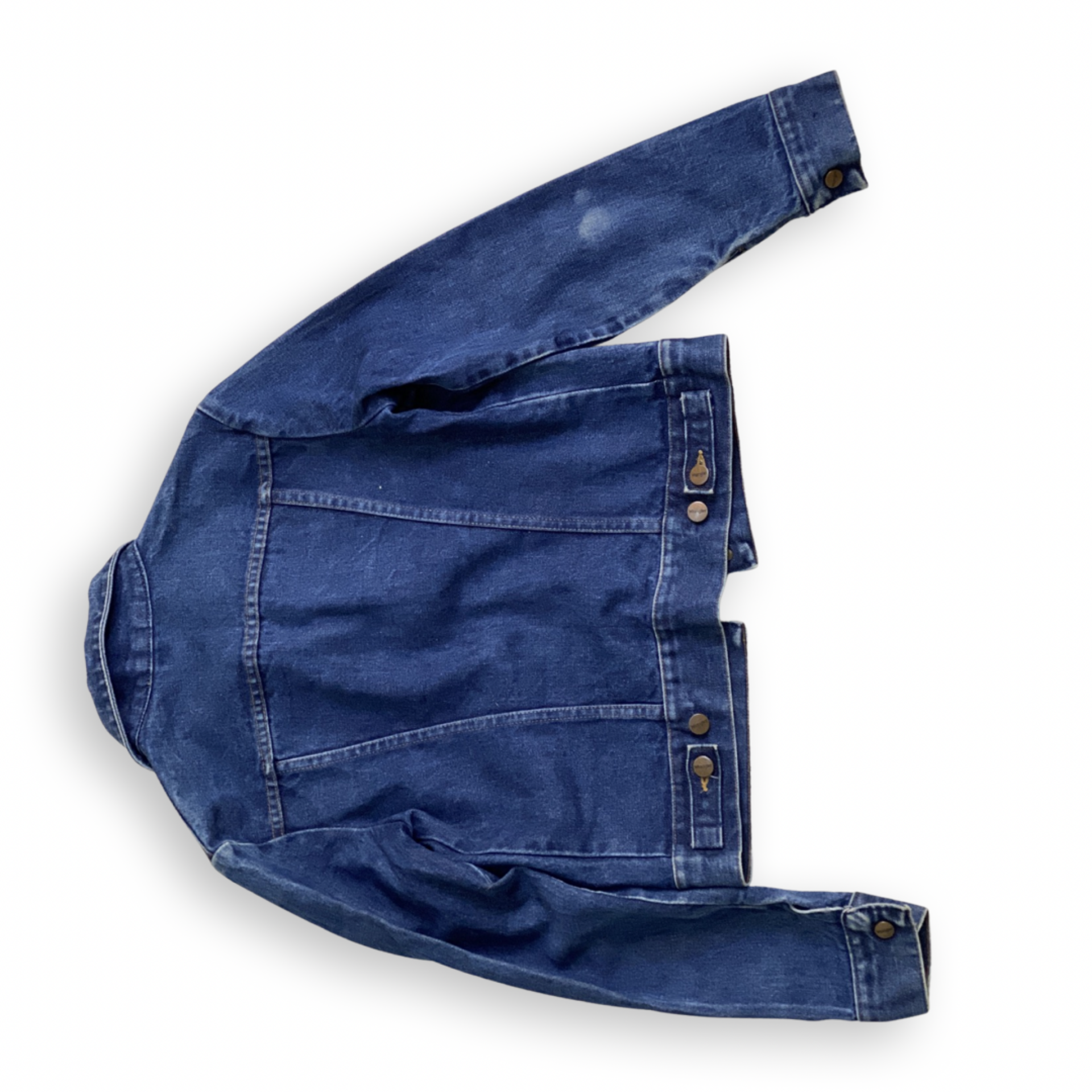 RARE WRANGLER VINTAGE LADIES DENIM JACKET // Great condition, skull rivet collar detail, size 34 (UK 8)