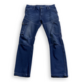 MENS FIELD CORE STRETCH UTILITY JEAN FROM JAPAN // Zipper fly, SIZE LARGE