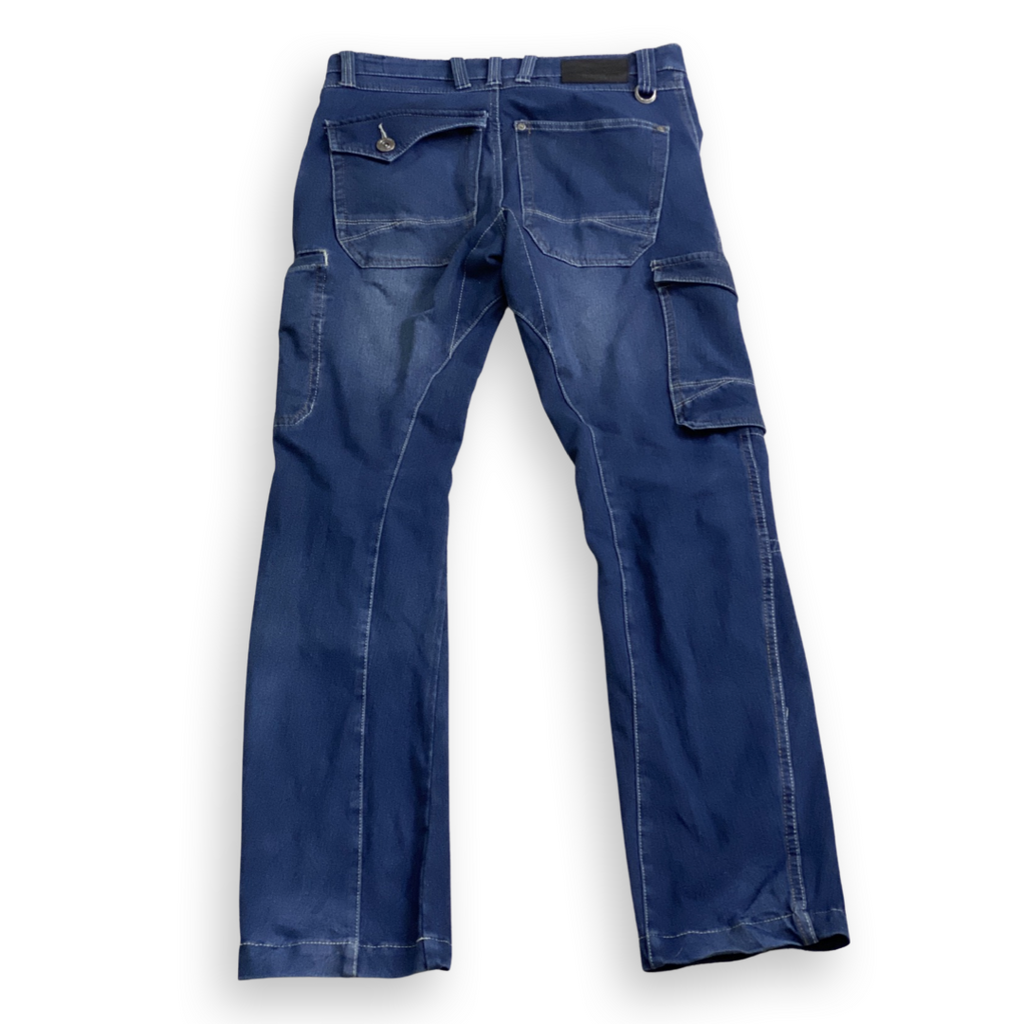 MENS FIELD CORE STRETCH UTILITY JEAN FROM JAPAN // Zipper fly, SIZE LARGE