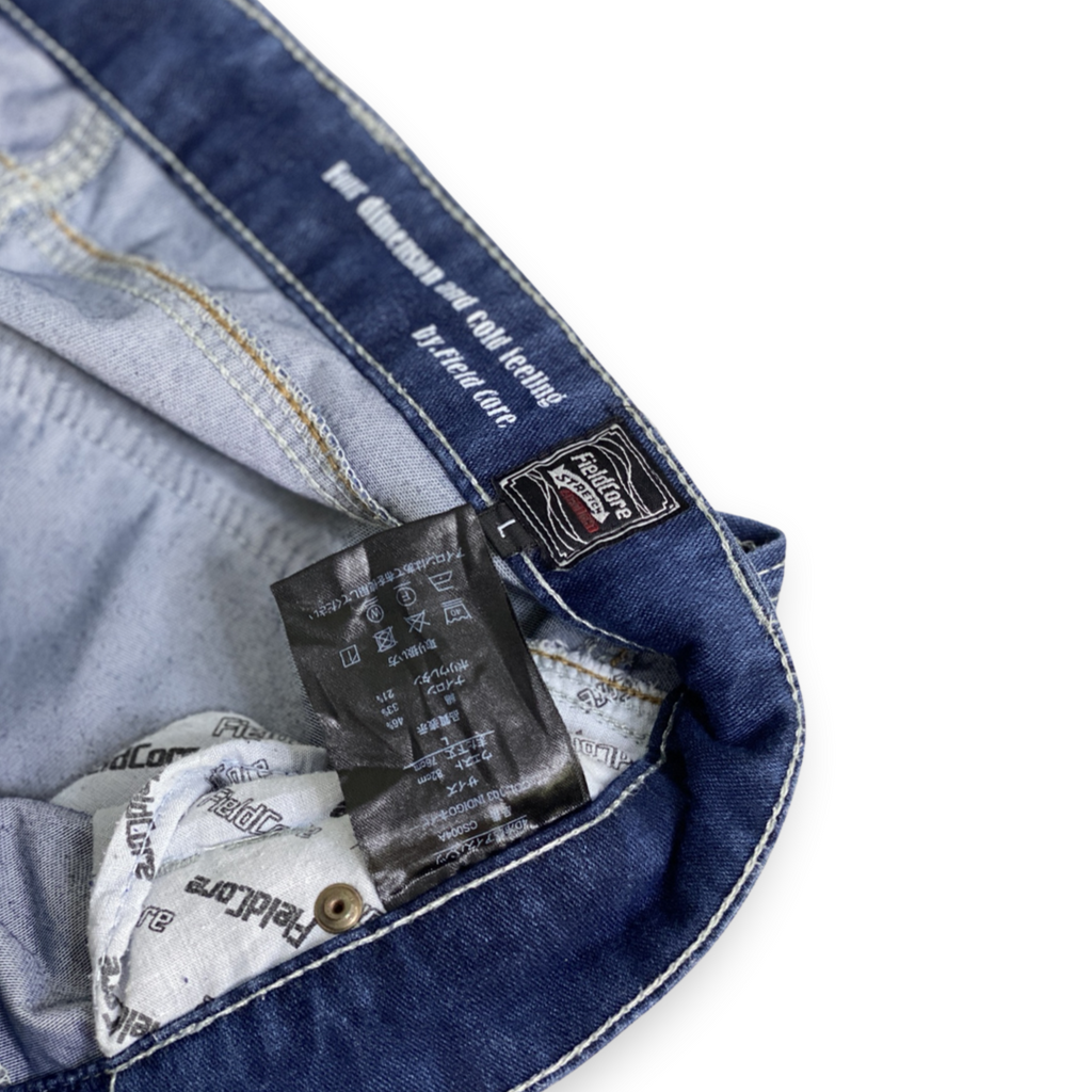 MENS FIELD CORE STRETCH UTILITY JEAN FROM JAPAN // Zipper fly, SIZE LARGE