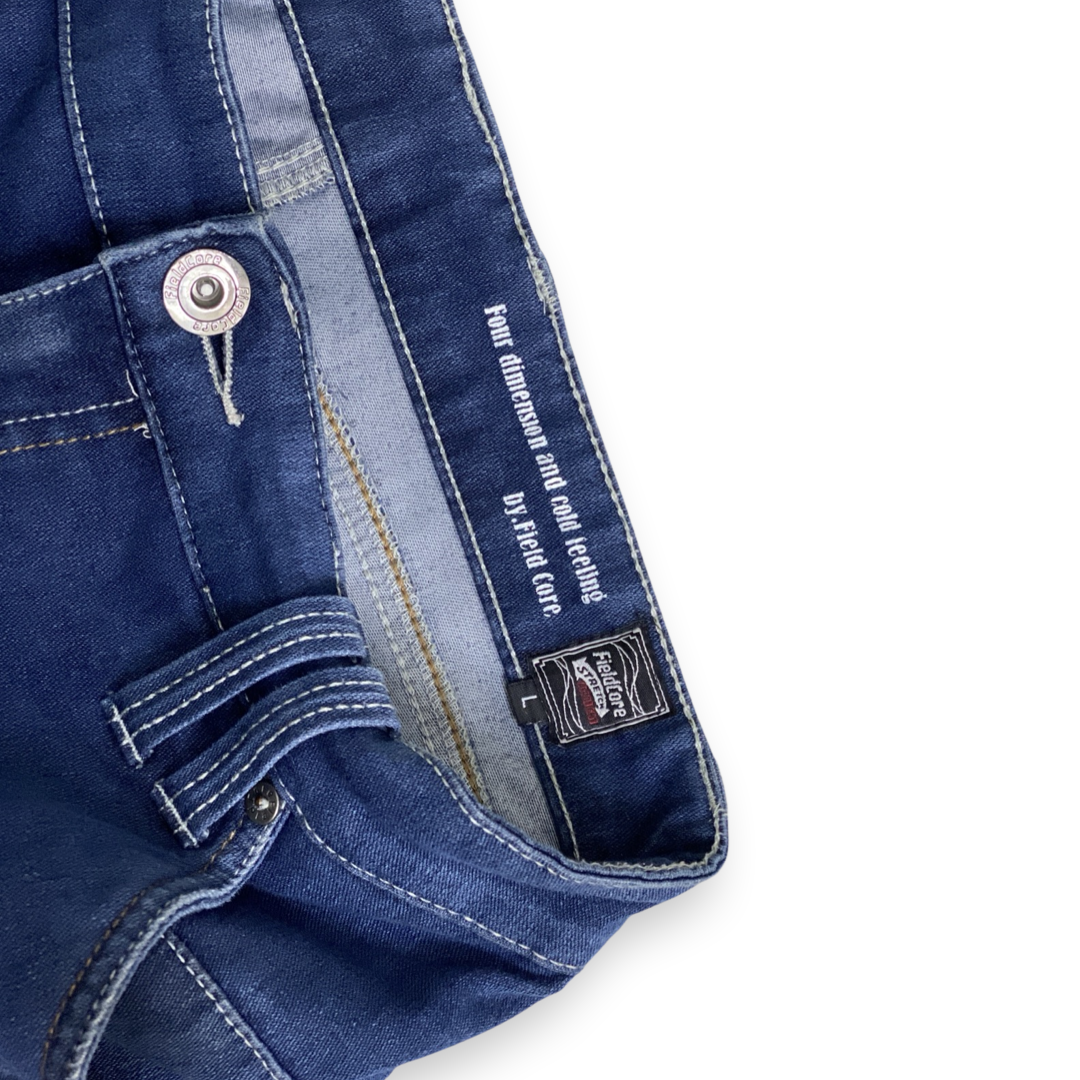 MENS FIELD CORE STRETCH UTILITY JEAN FROM JAPAN // Zipper fly, SIZE LARGE