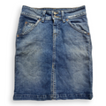HUDSON DENIM FRONT SPLIT PENCIL SKIRT MADE IN USA // Size 27